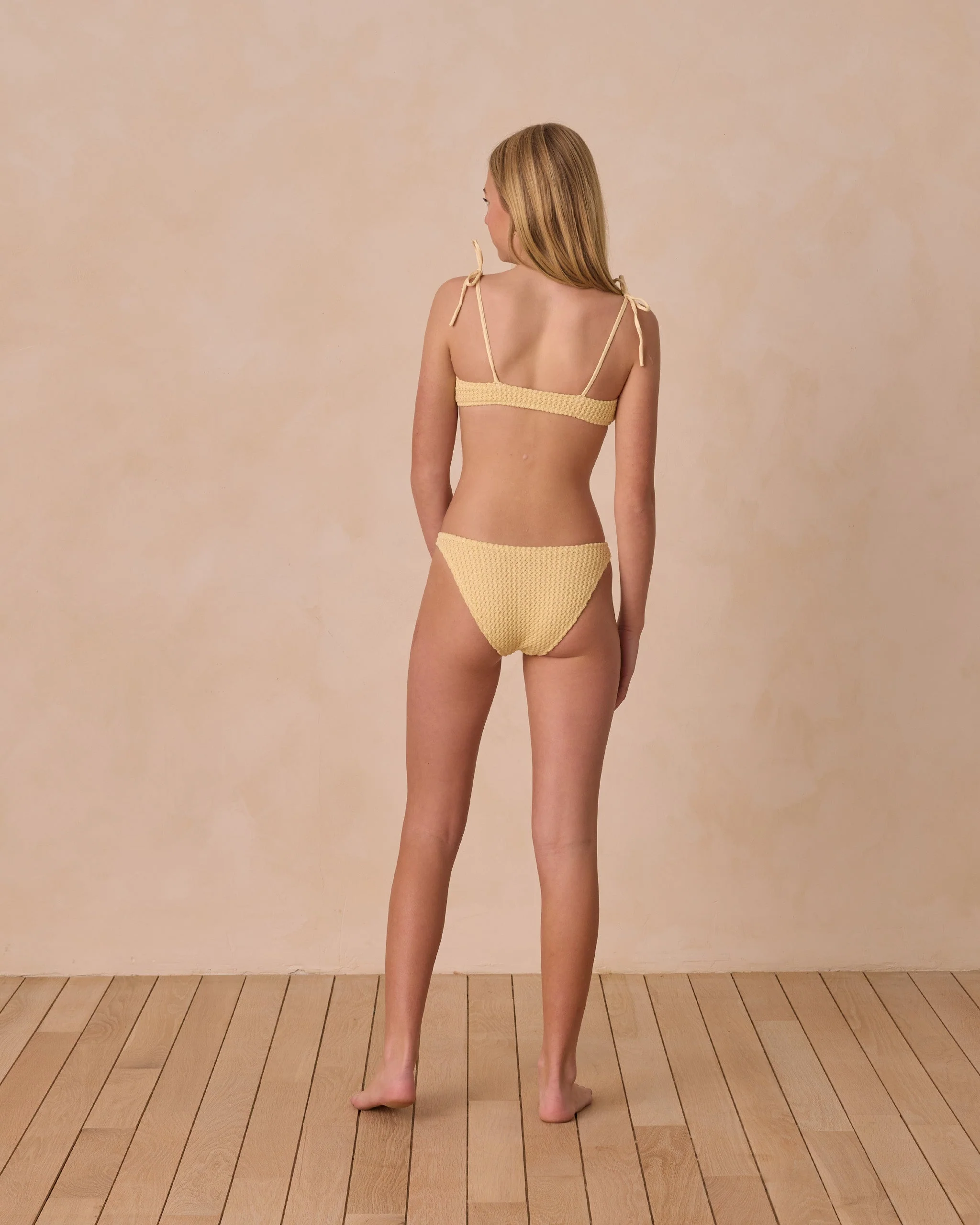 Alba Bikini Set || Yellow Crochet - Image 2