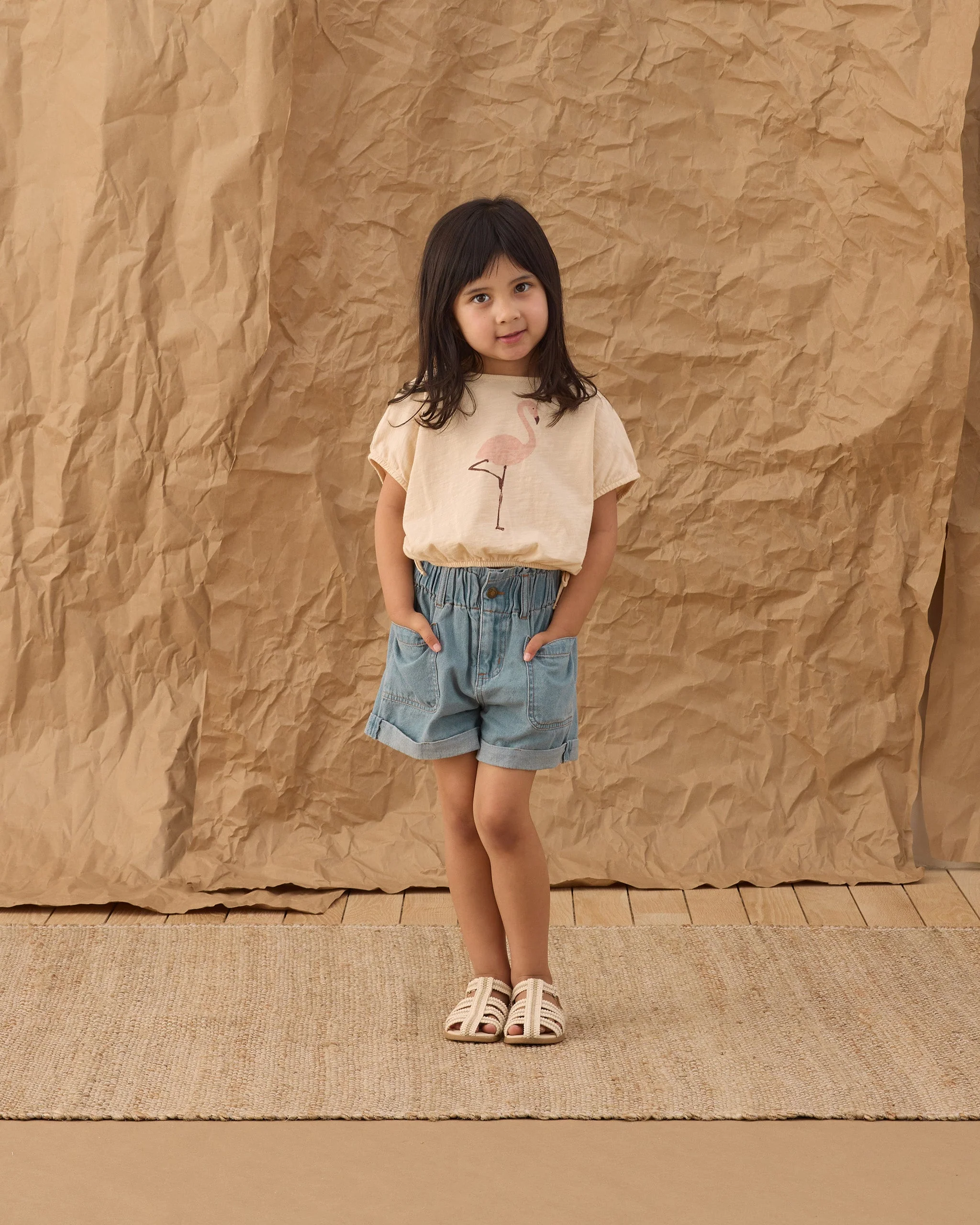 Alba Shorts Denim Washed Blue - Image 2
