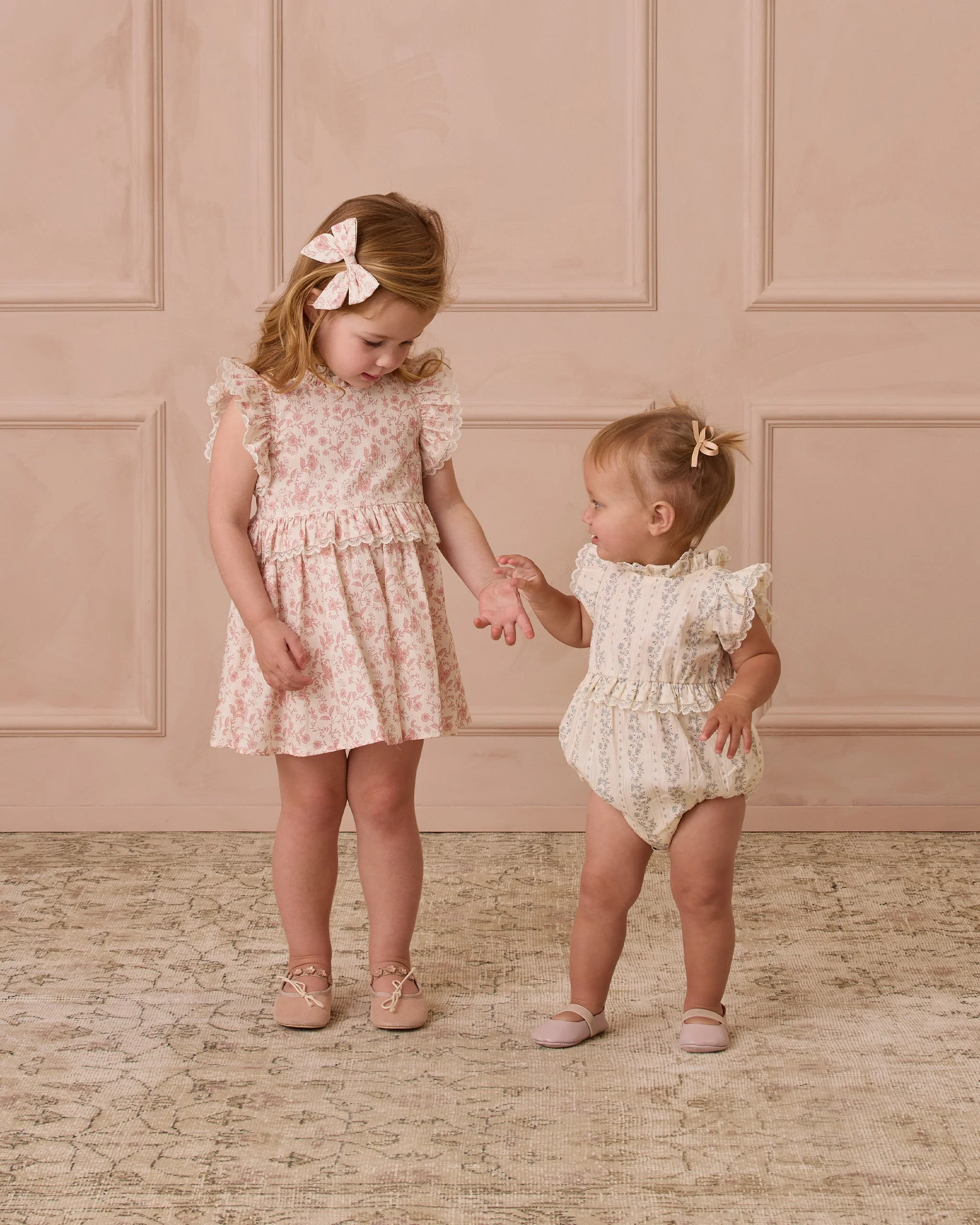 Alice Dress | Pink Toile - Image 3