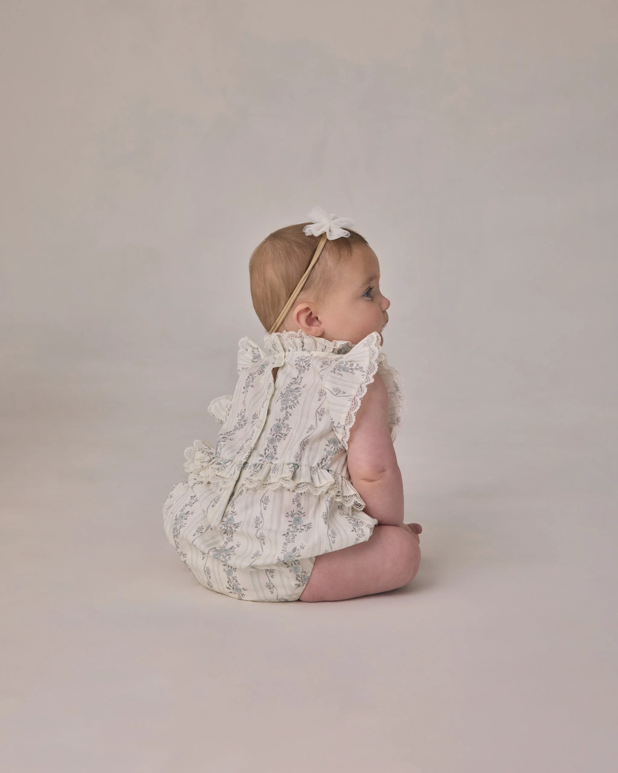 Alice Romper French Floral Stripe - Image 3