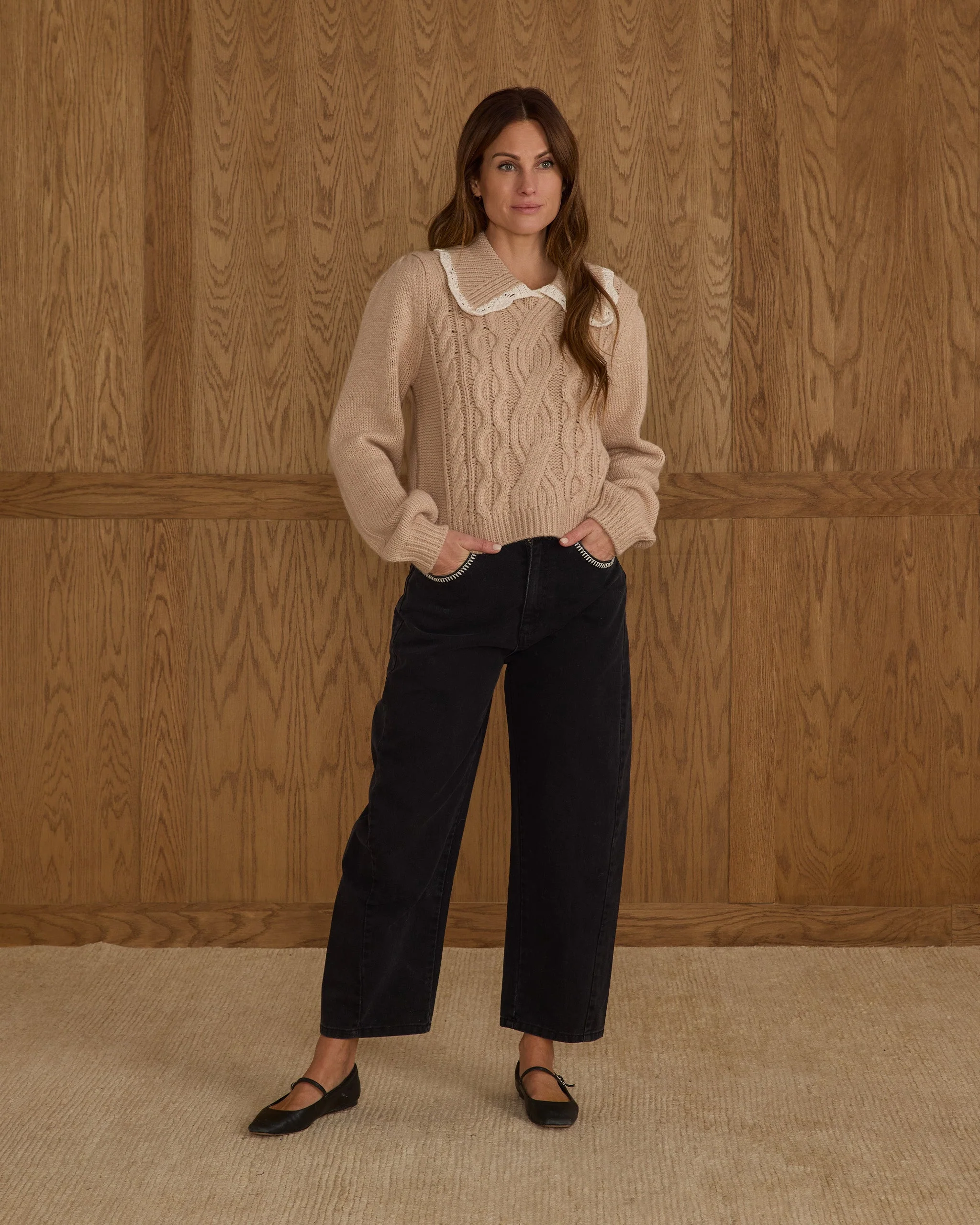 Alice Sweater | Heathered Antique - Image 5