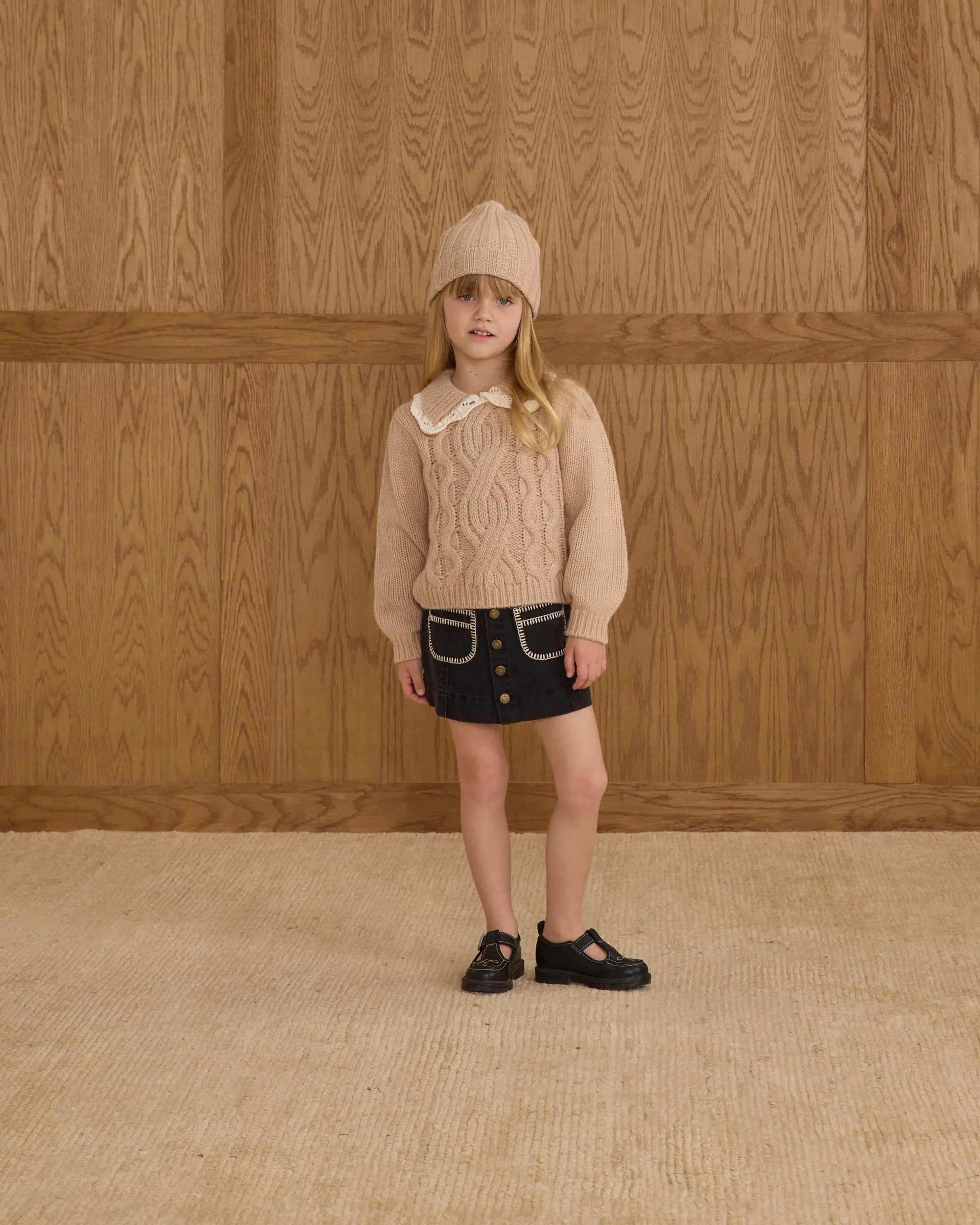 Alice Sweater || Heathered Antique - Image 4