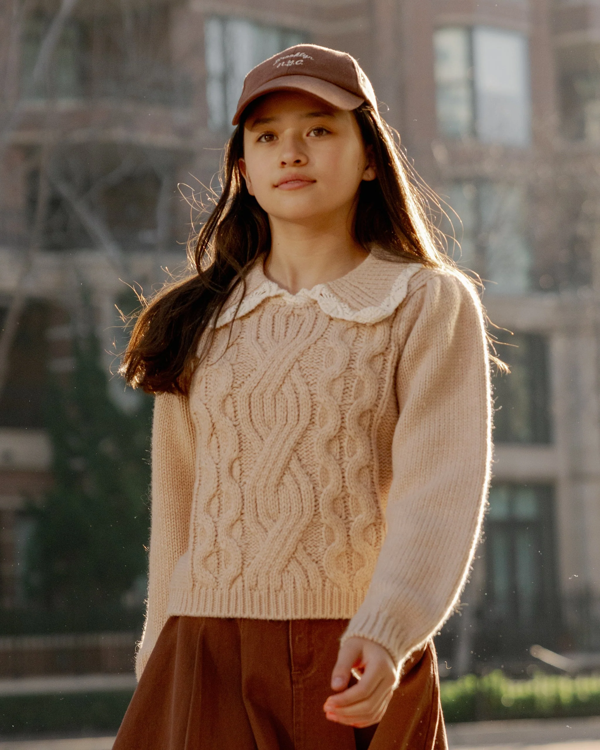 Alice Sweater || Heathered Antique - Image 6