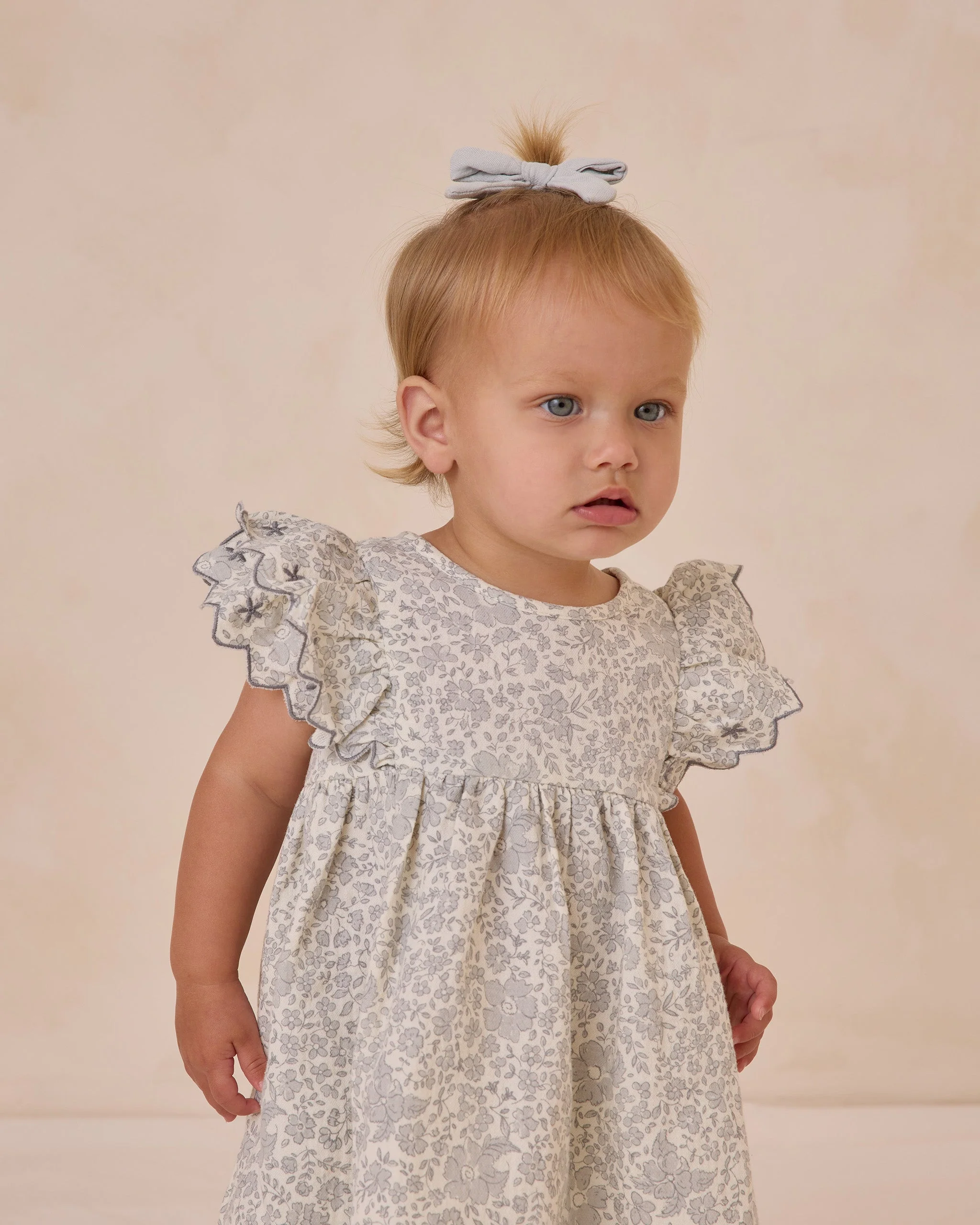 -Alina Dress || Blue Blossom- - Image 5