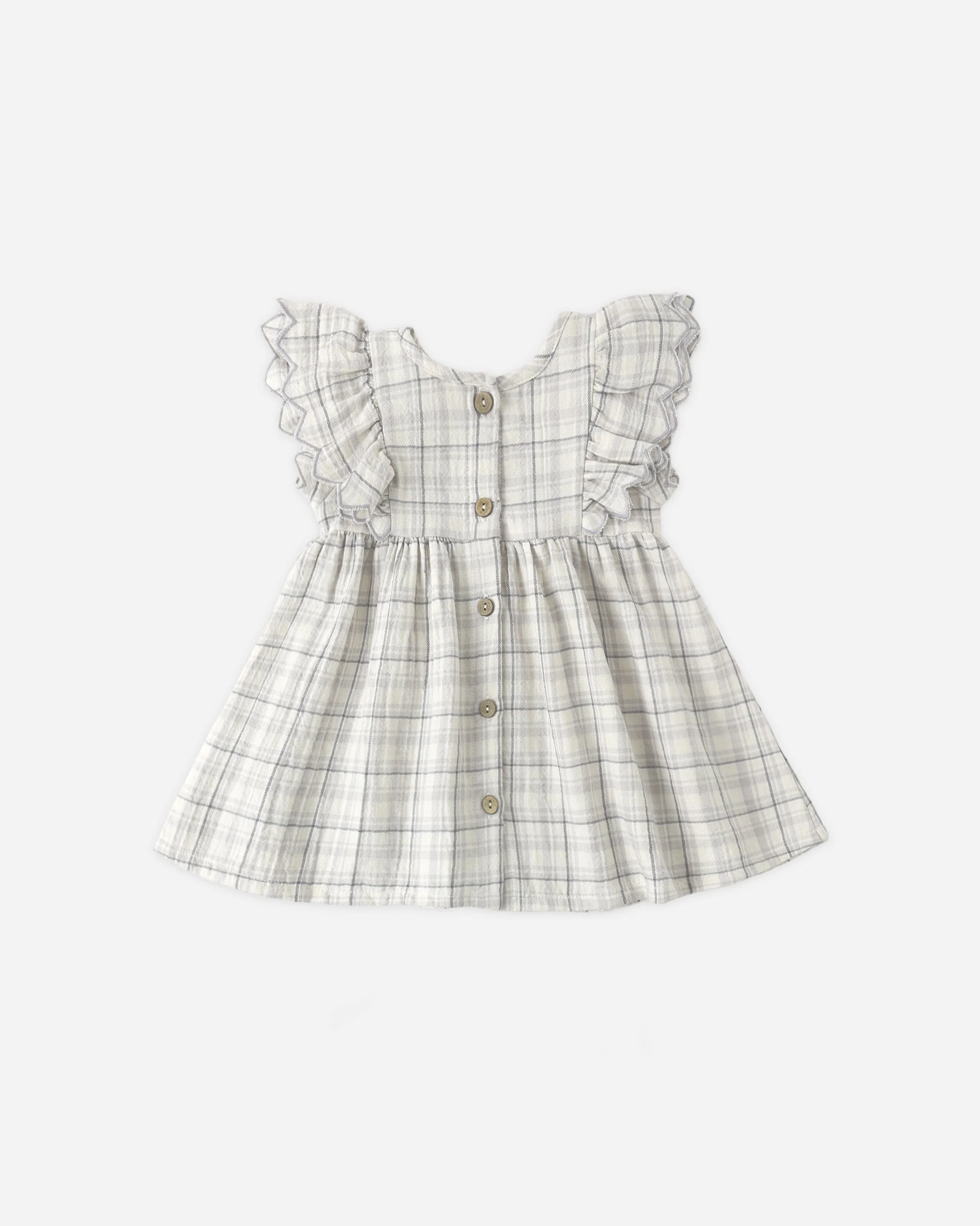 Alina Dress Blue Plaid - Image 2