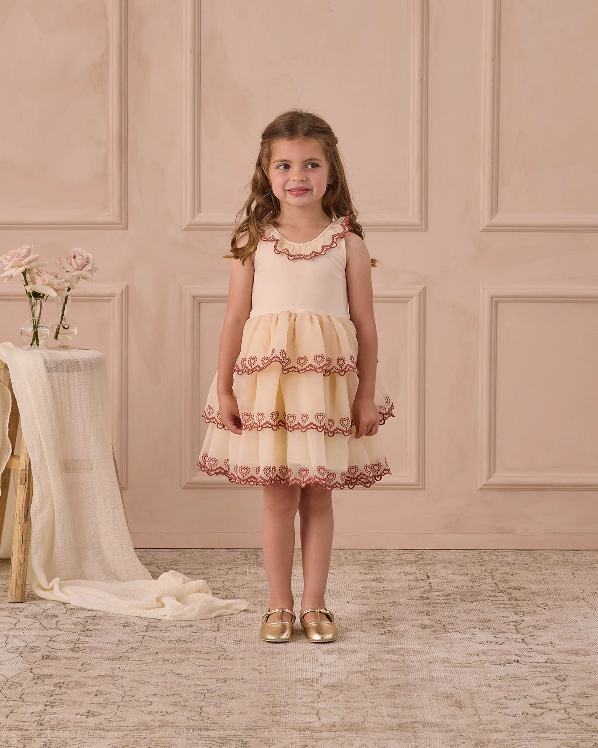 Angelina Dress Pearl - Image 2