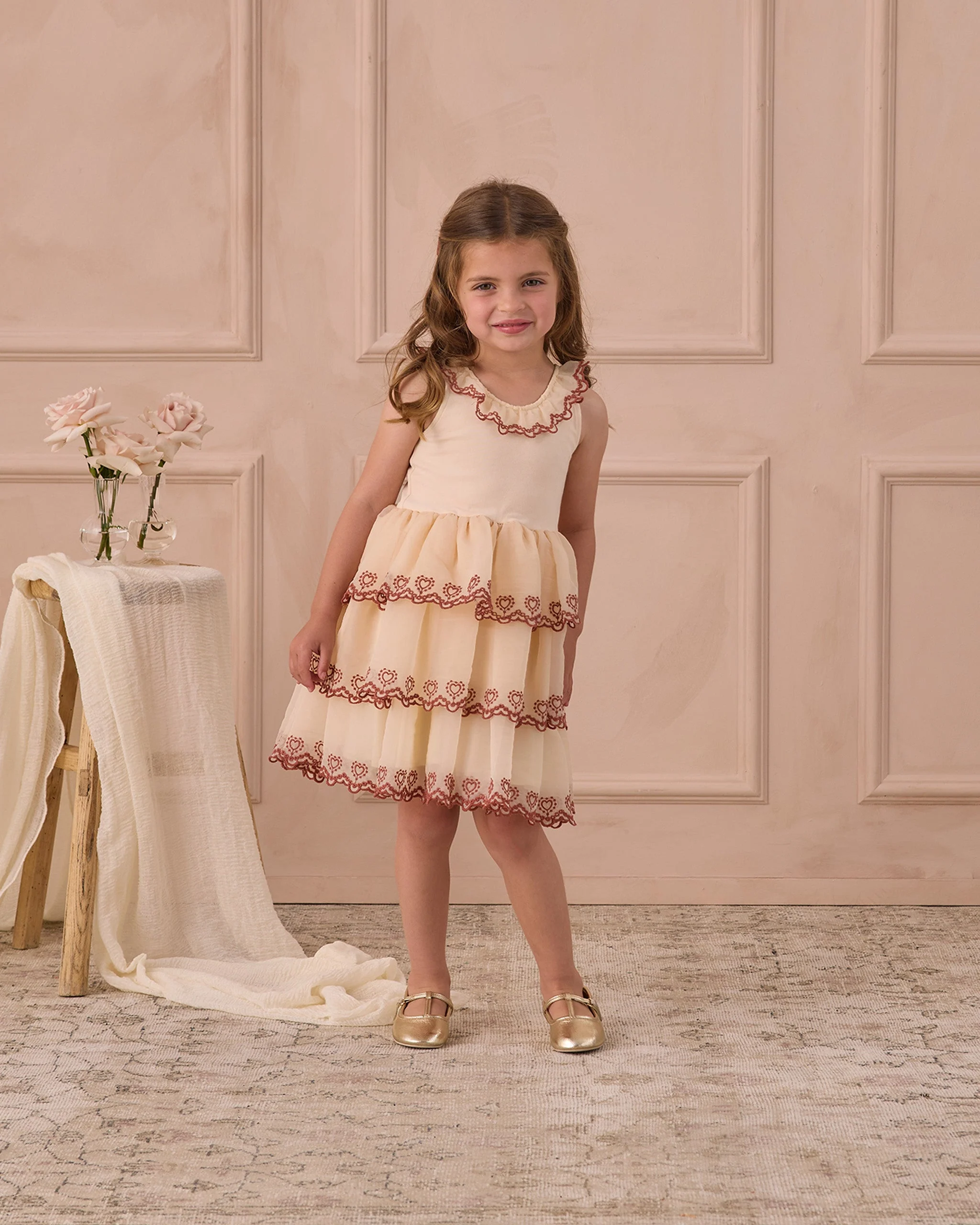 Angelina Dress Pearl - Image 3