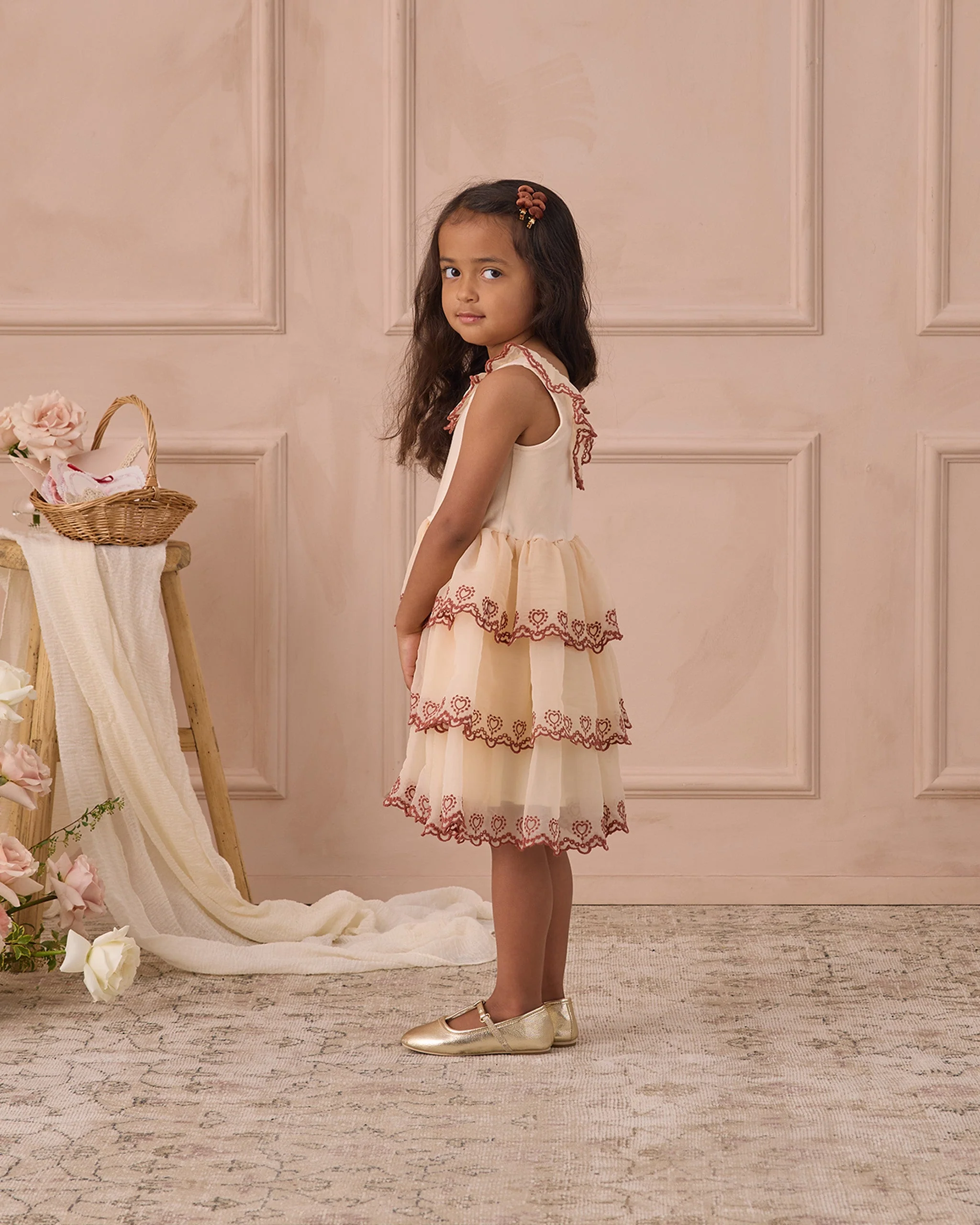 Angelina Dress Pearl - Image 4