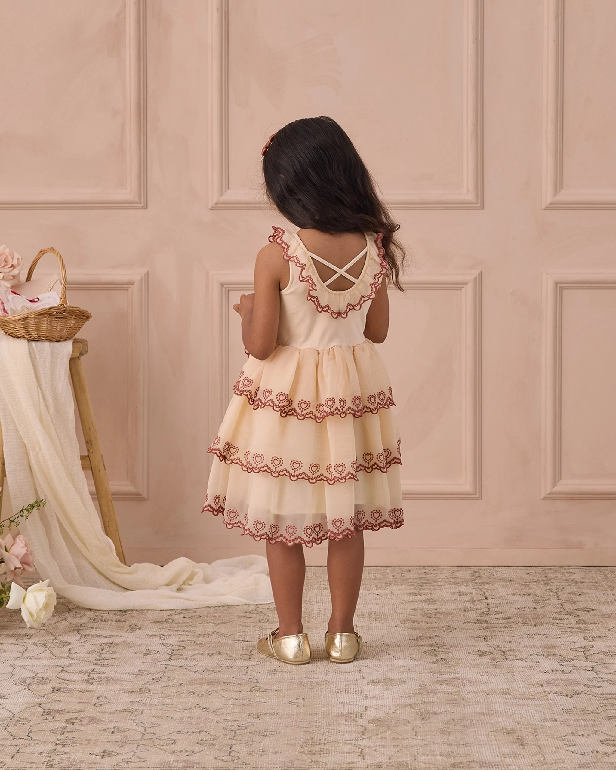 Angelina Dress Pearl - Image 5