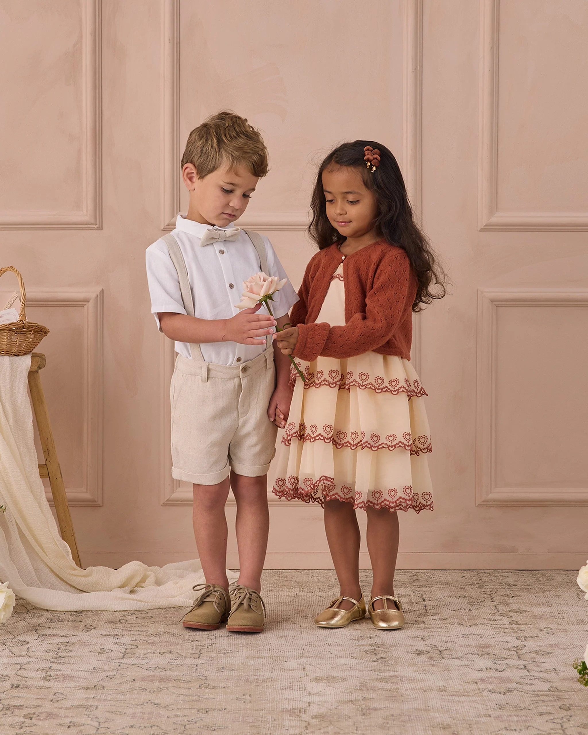 Angelina Dress Pearl - Image 6