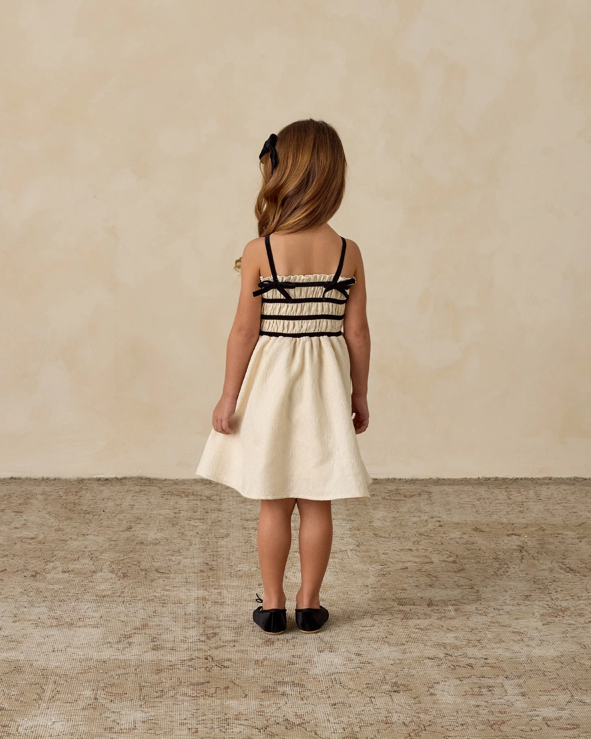 Annabelle Dress | Metallic Ivory - Image 6