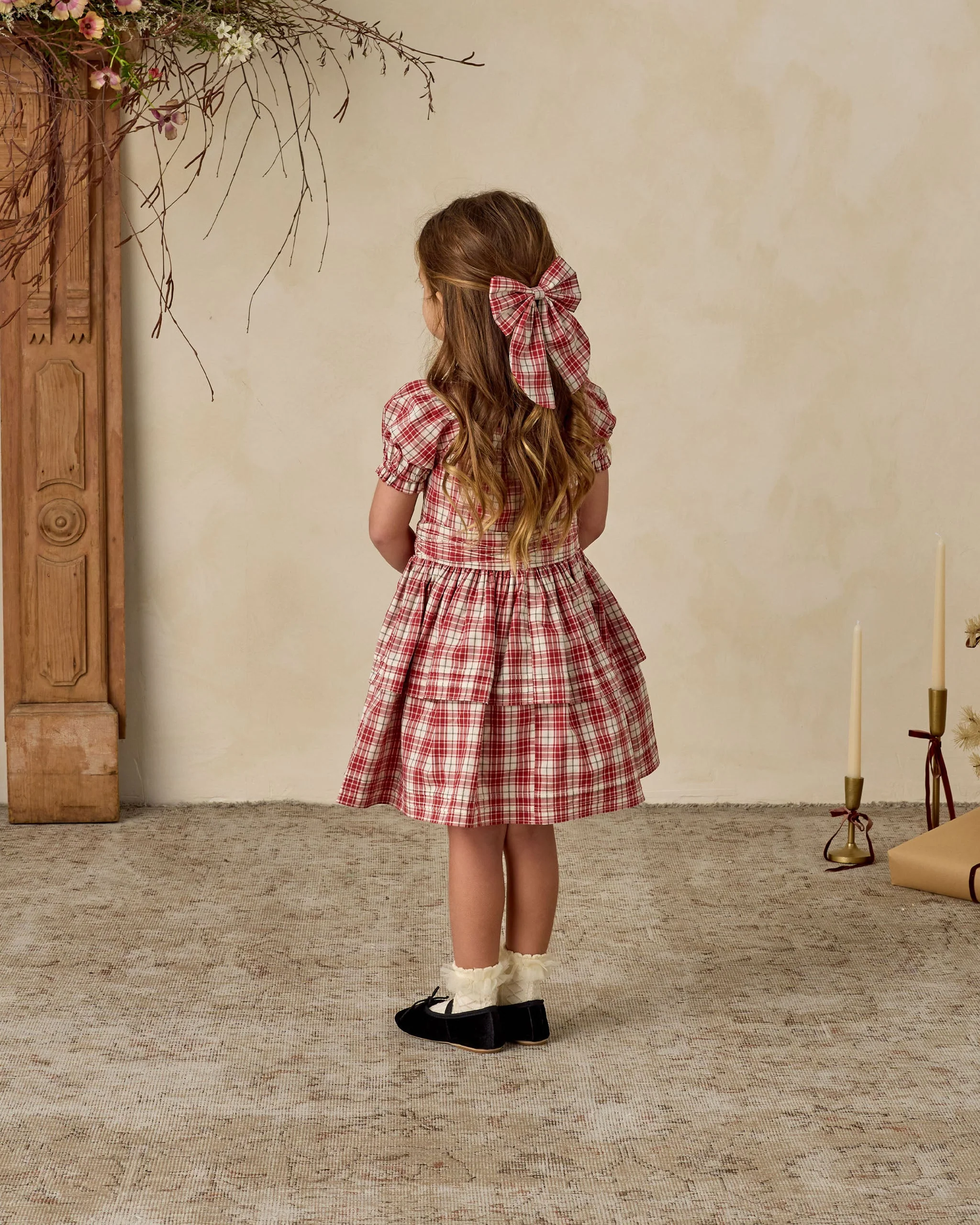 Annette Dress | Holiday Tartan - Image 3
