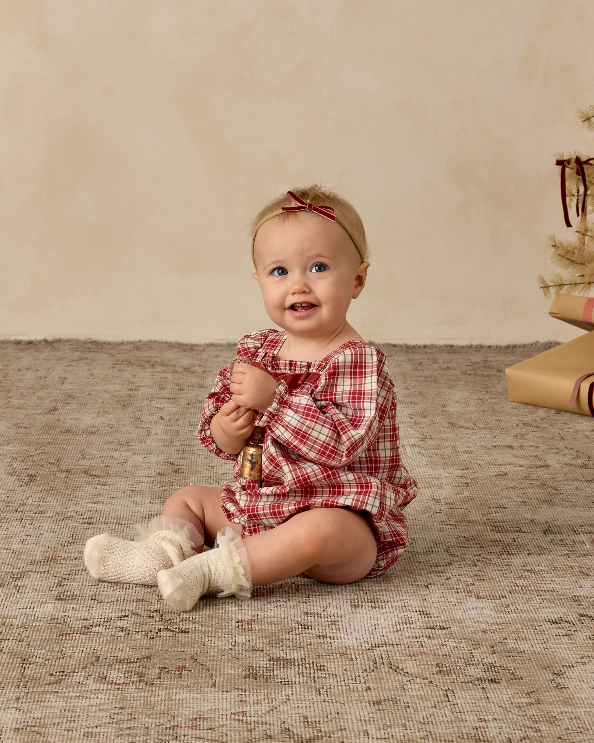 Annette Romper | Holiday Tartan - Image 3