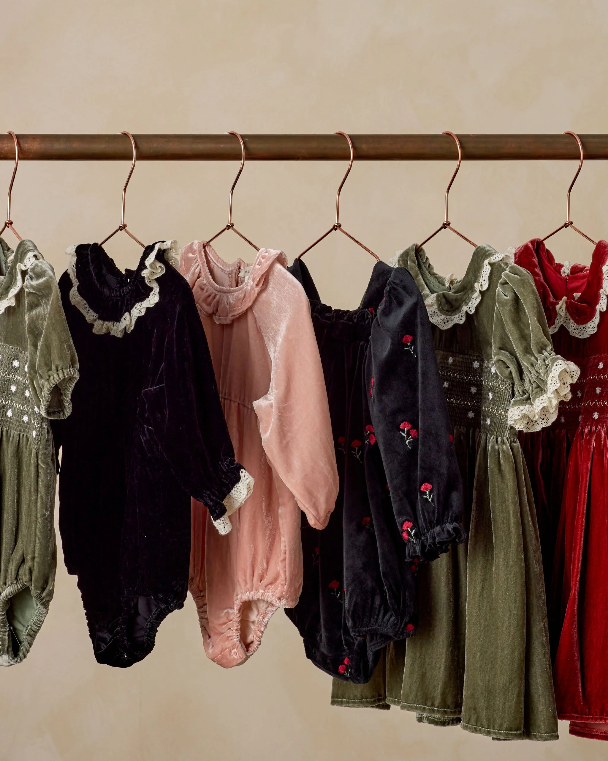 Annette Romper | Velvet Floral - Image 3