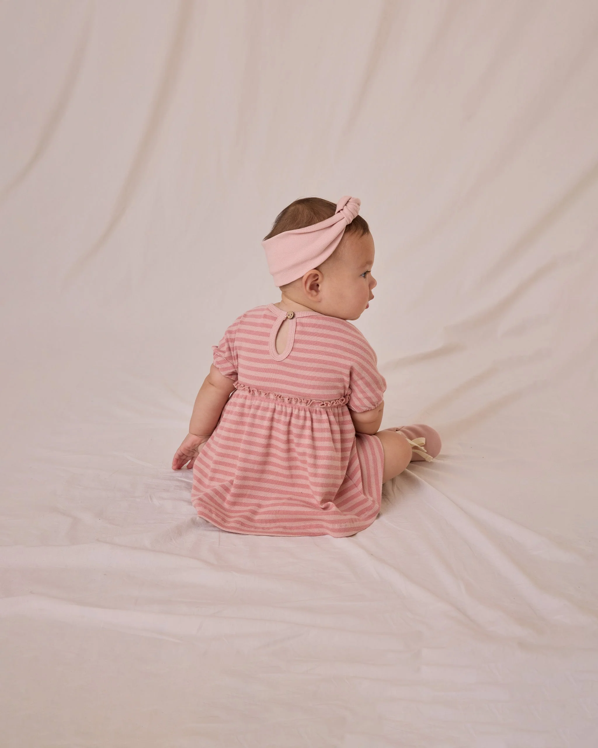 -Annie Dress || Pink Stripe- - Image 4