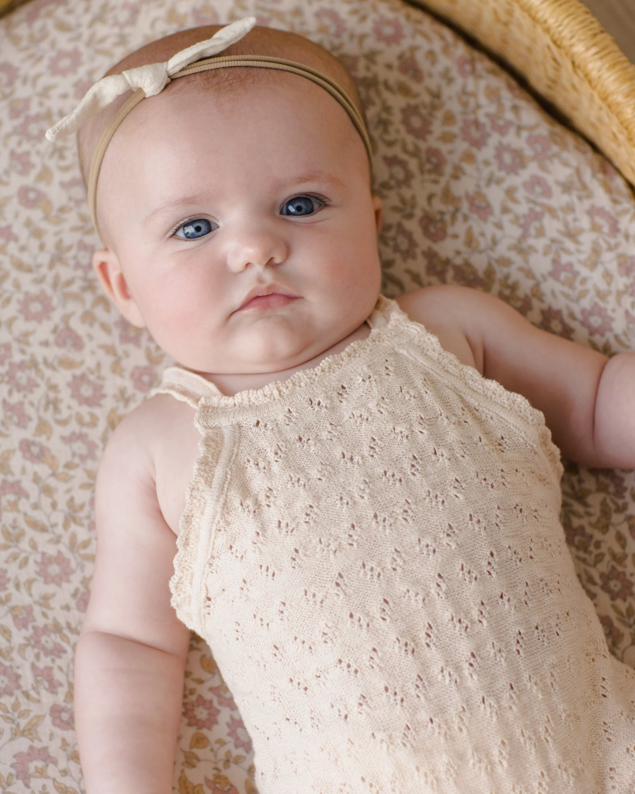 Annie Knit Romper Ecru - Image 2
