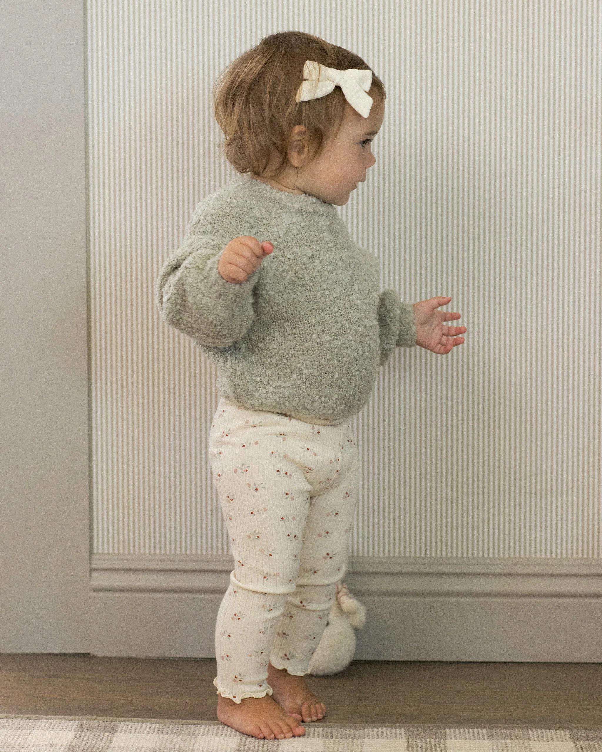 Aspen Sweater || Pistachio Boucle - Image 5