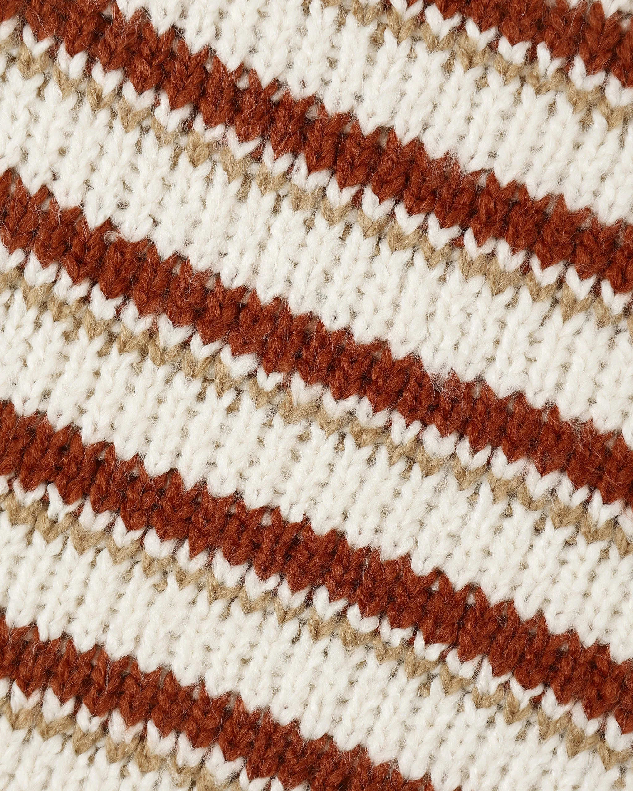 Aspen Sweater || Ruby Stripe - Image 3