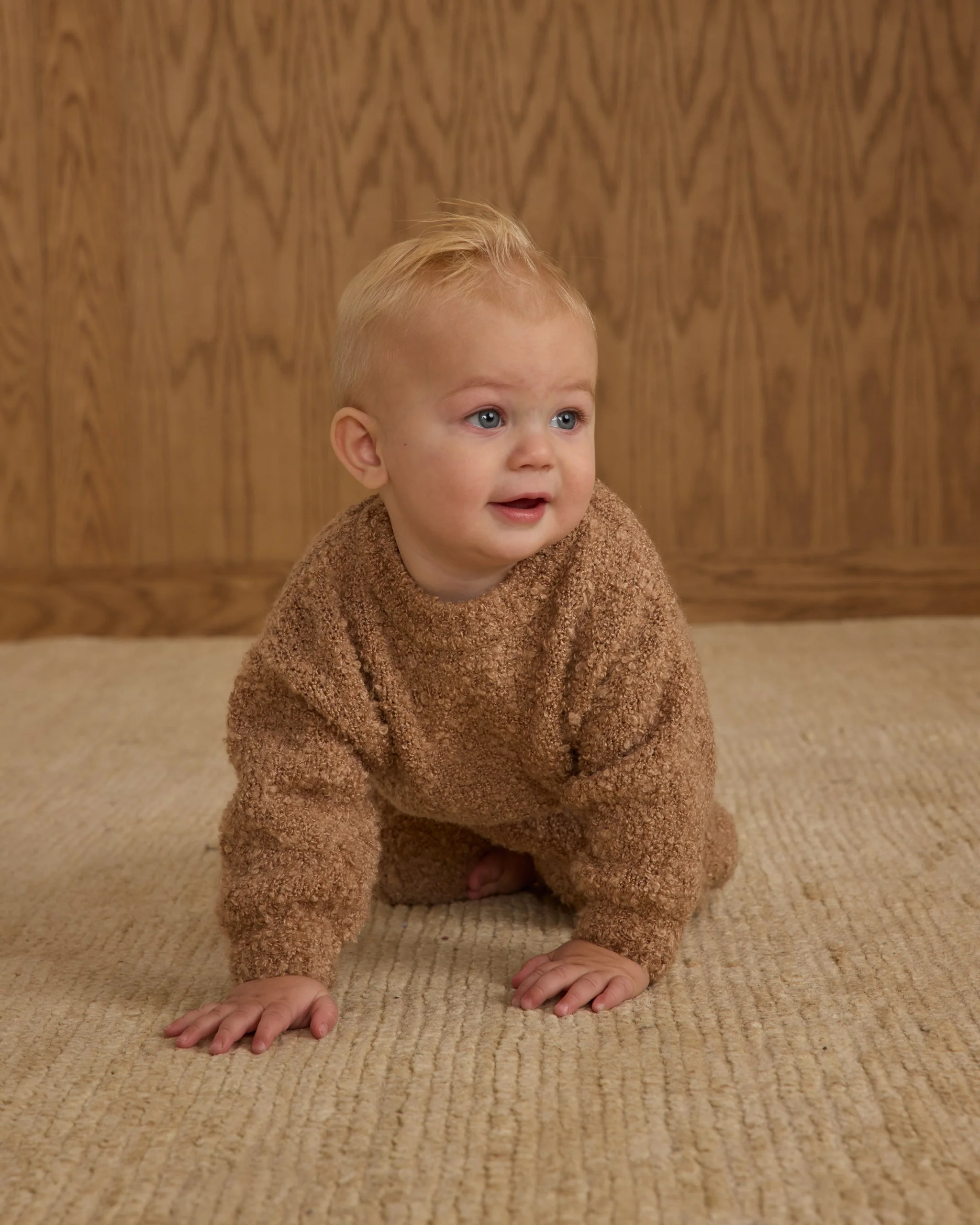 Aspen Sweater || Toffee Boucle - Image 6