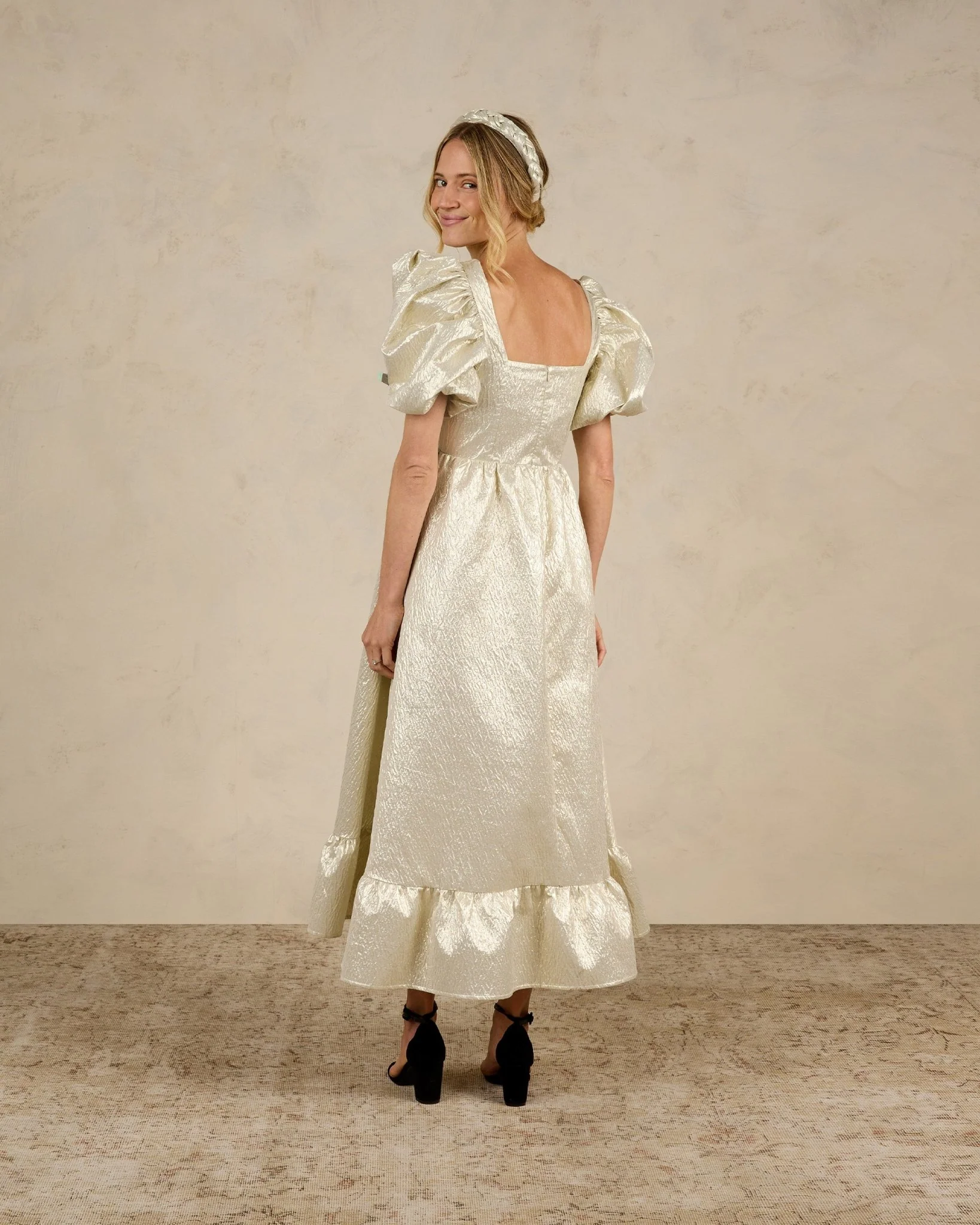 Augusta Dress | Champagne - Image 2