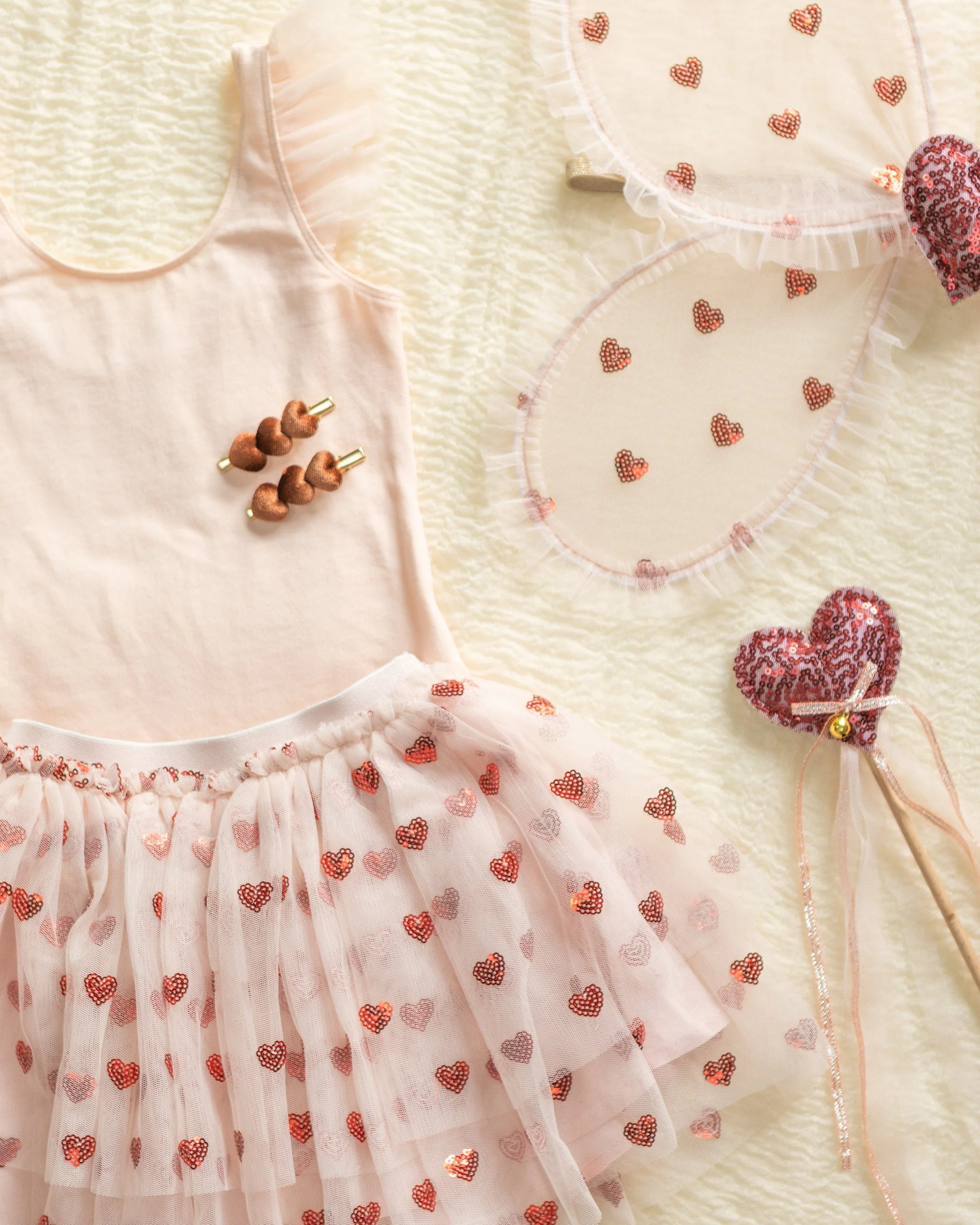 Aurora Tutu Set Red Hearts - Image 2