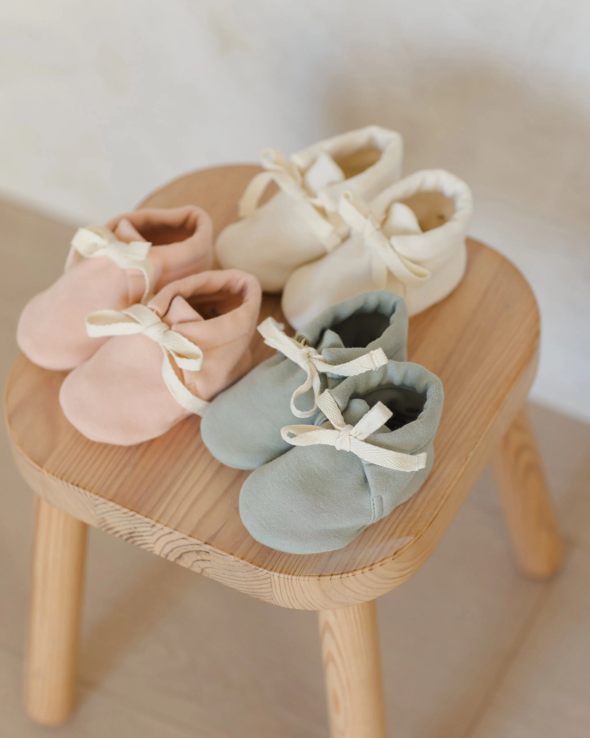 -Baby Booties || Sage- - Image 6