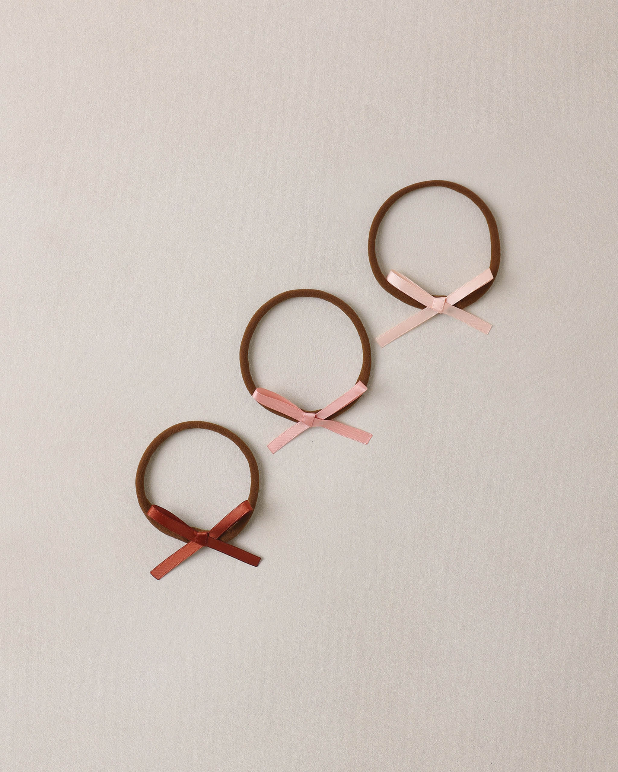 Baby Bow Headbands Blush, Red, Pink - Image 2