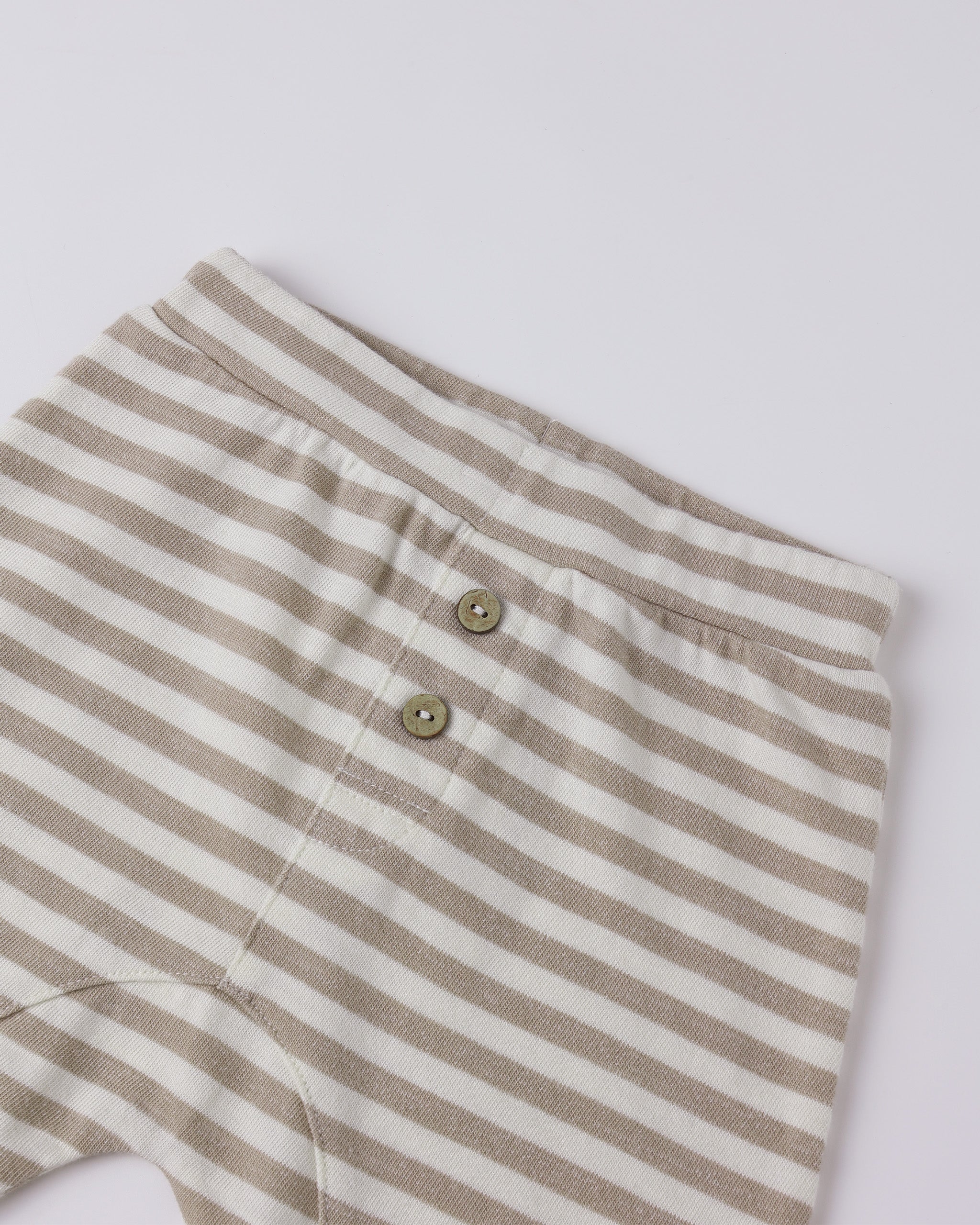 Baby Cru Pant || Stone Stripe - Image 2