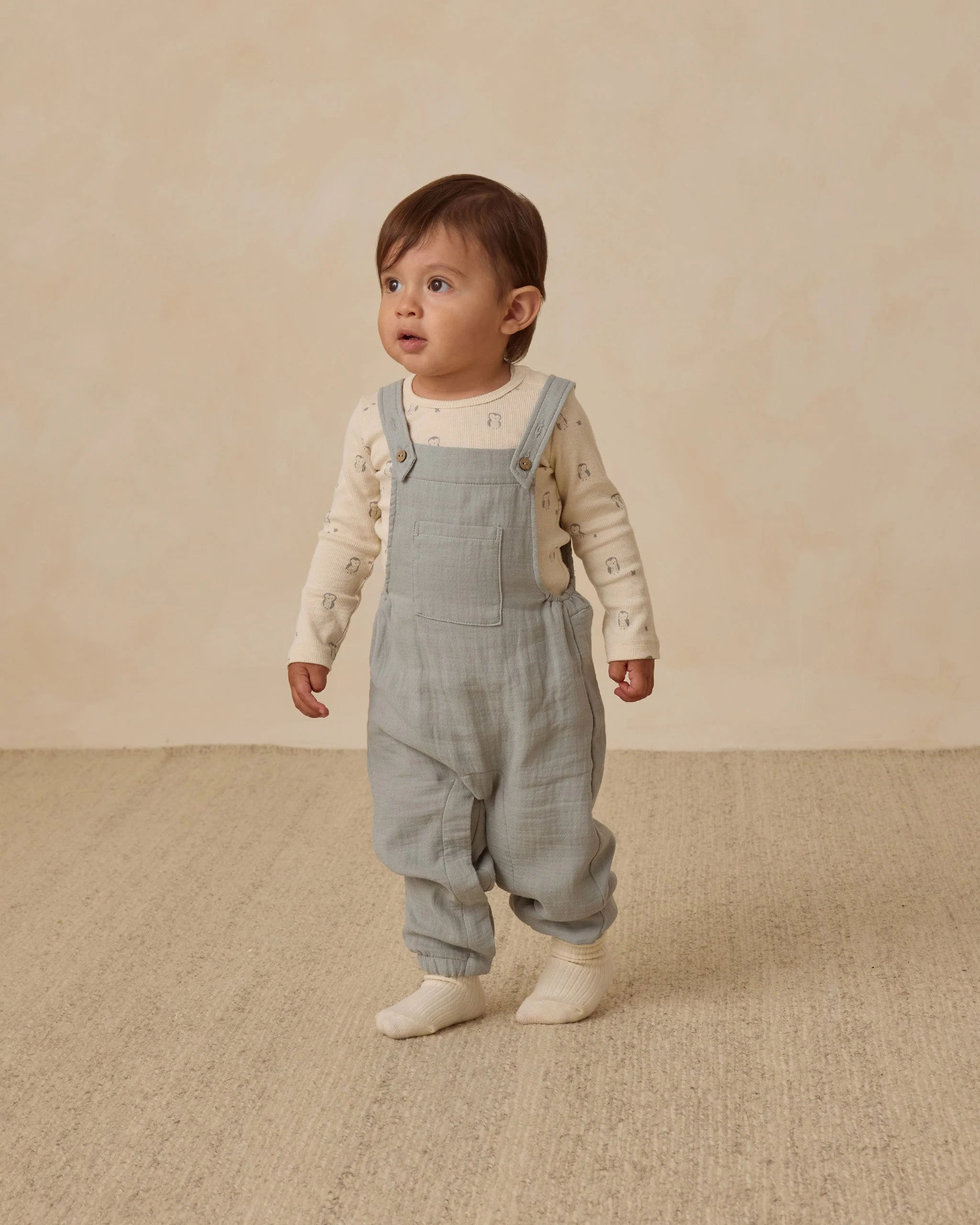 Baby Overall || Steel Blue - Image 3