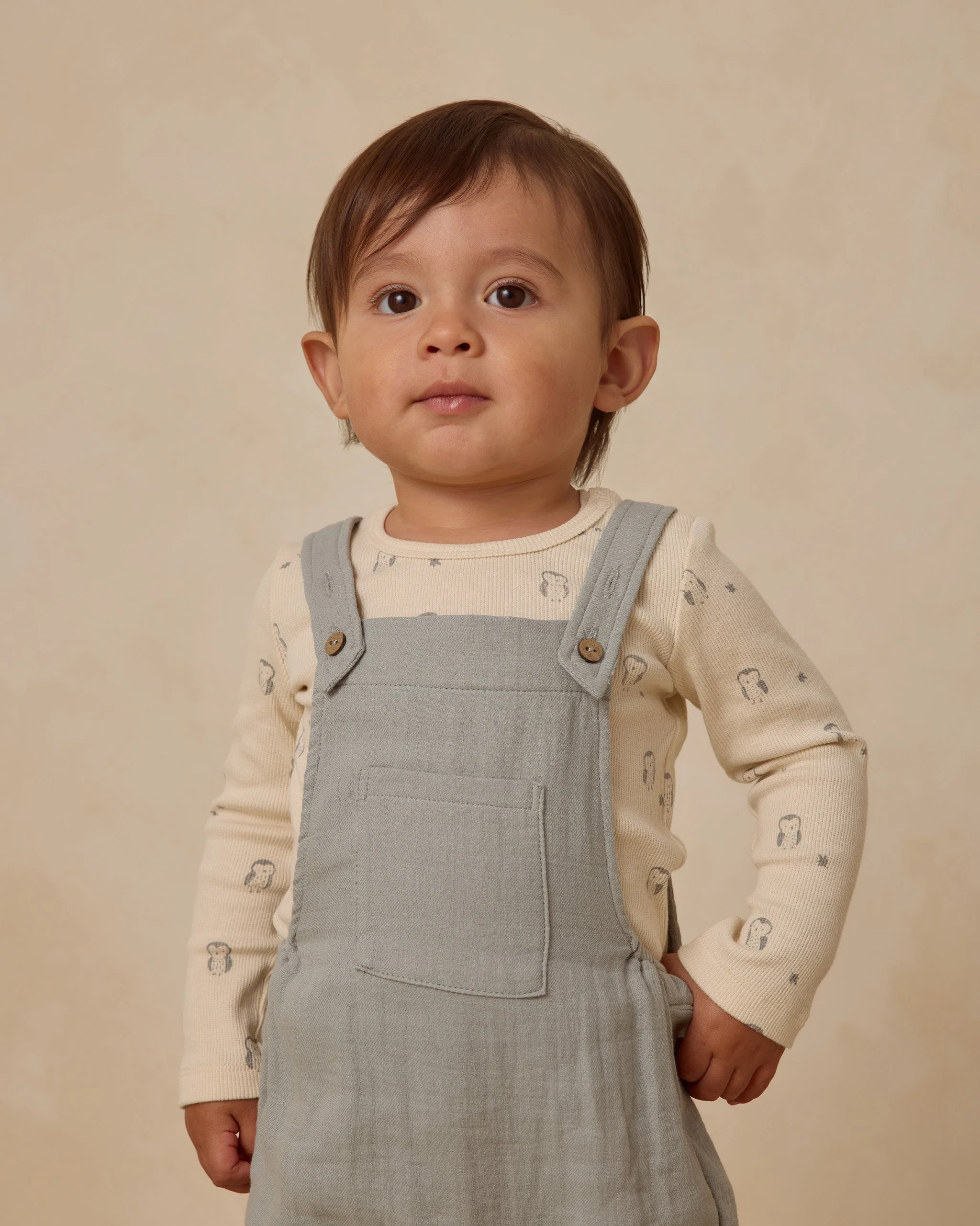 Baby Overall || Steel Blue - Image 6