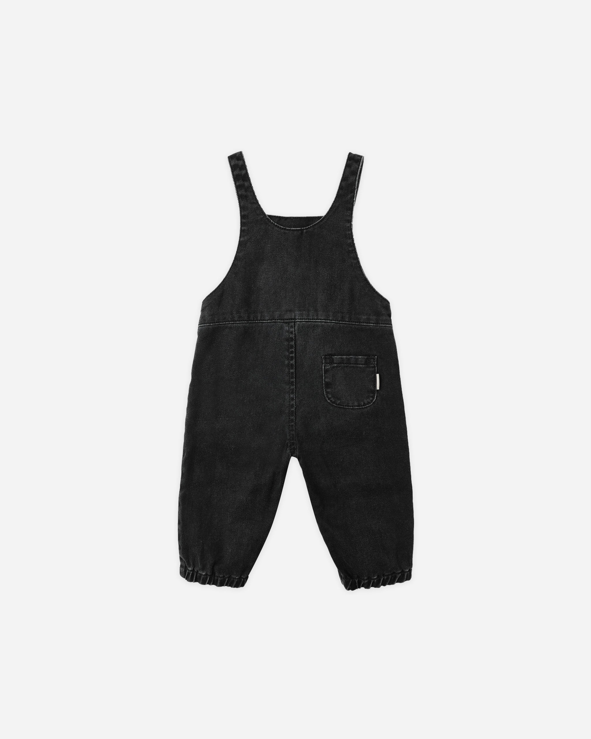 Baby Overalls || Washed Black - Image 2