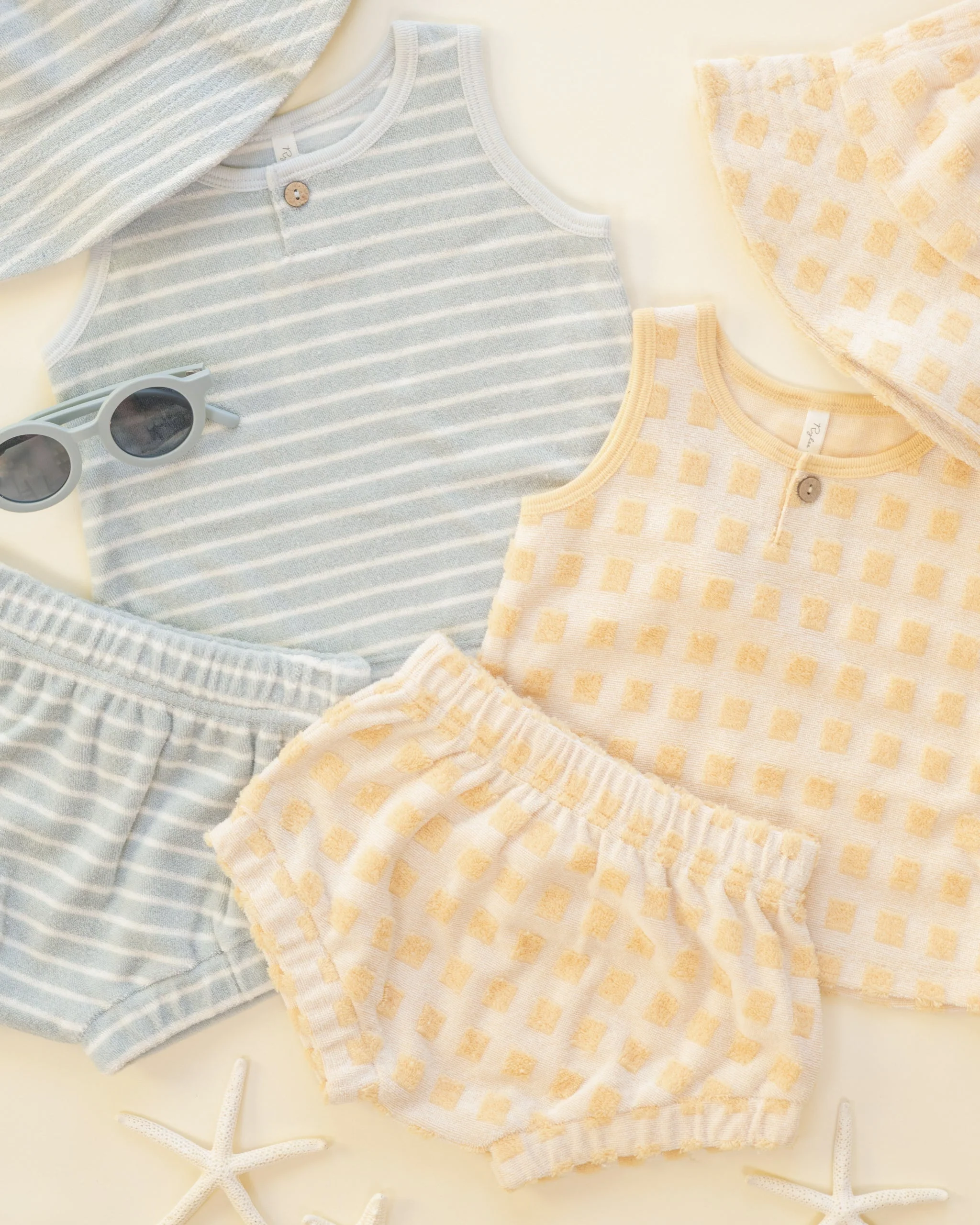 Baby Tank Set Butterscotch Grid - Image 6