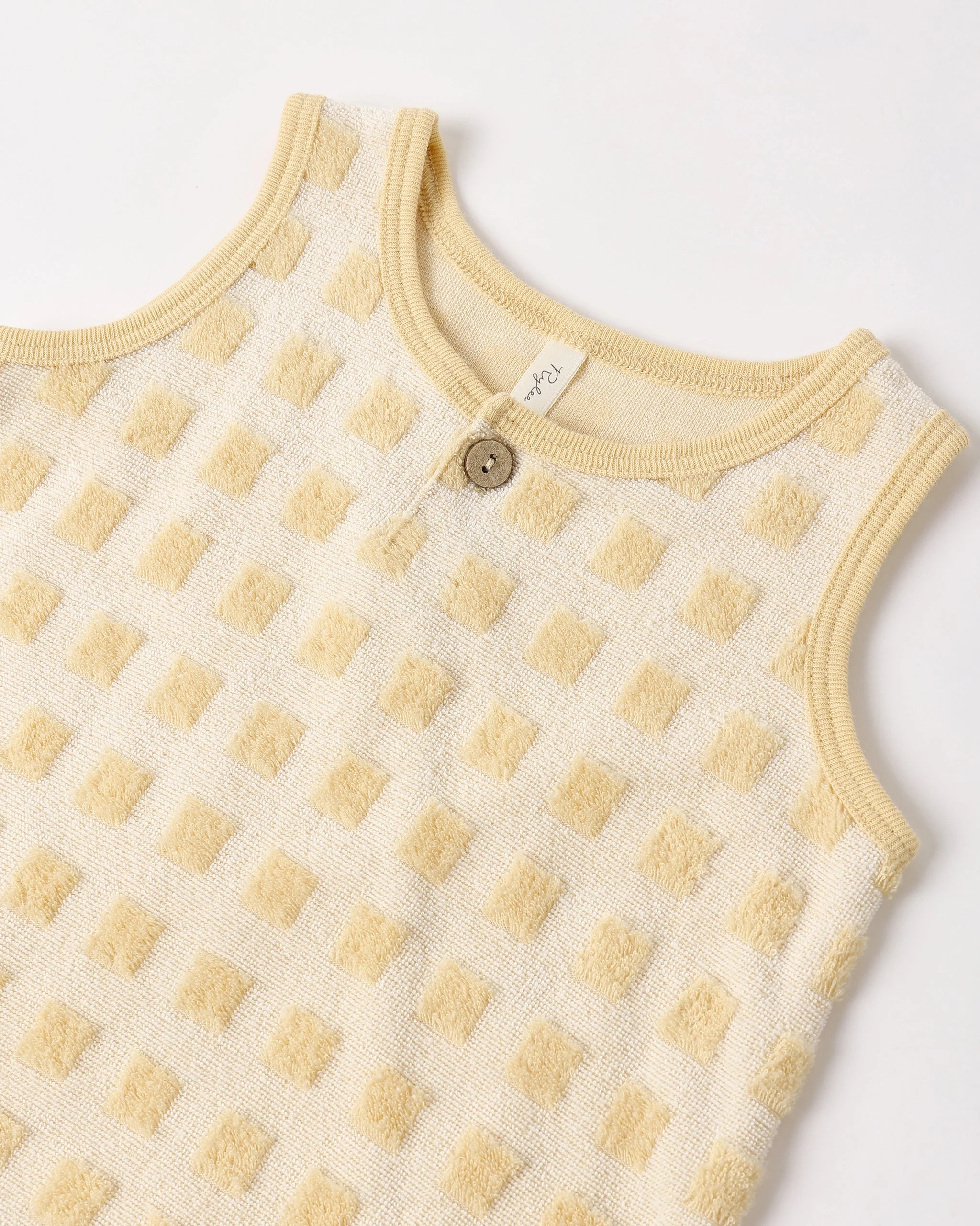 Baby Tank Set Butterscotch Grid - Image 8