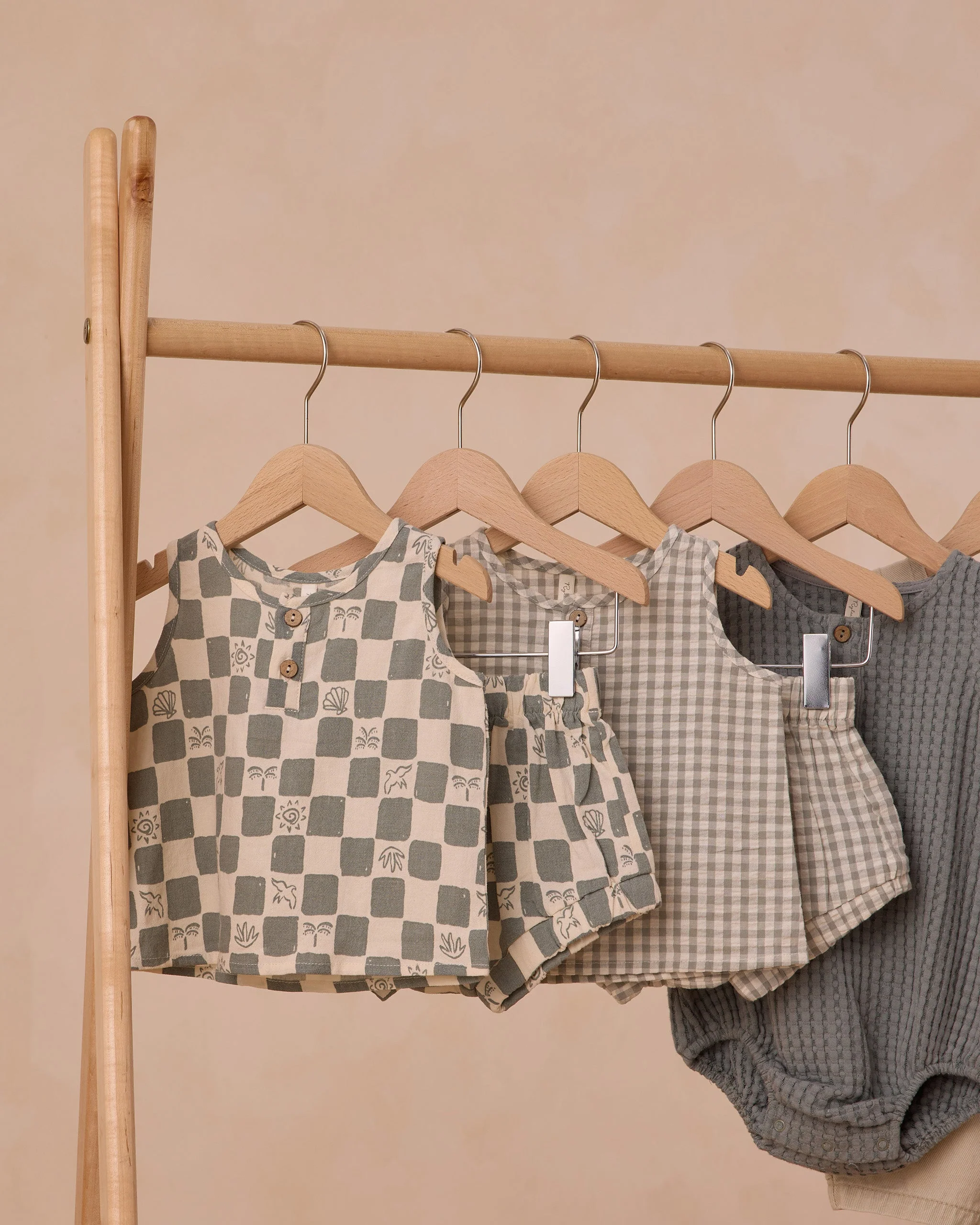 Baby Tank Set || Coastal Check - Image 4