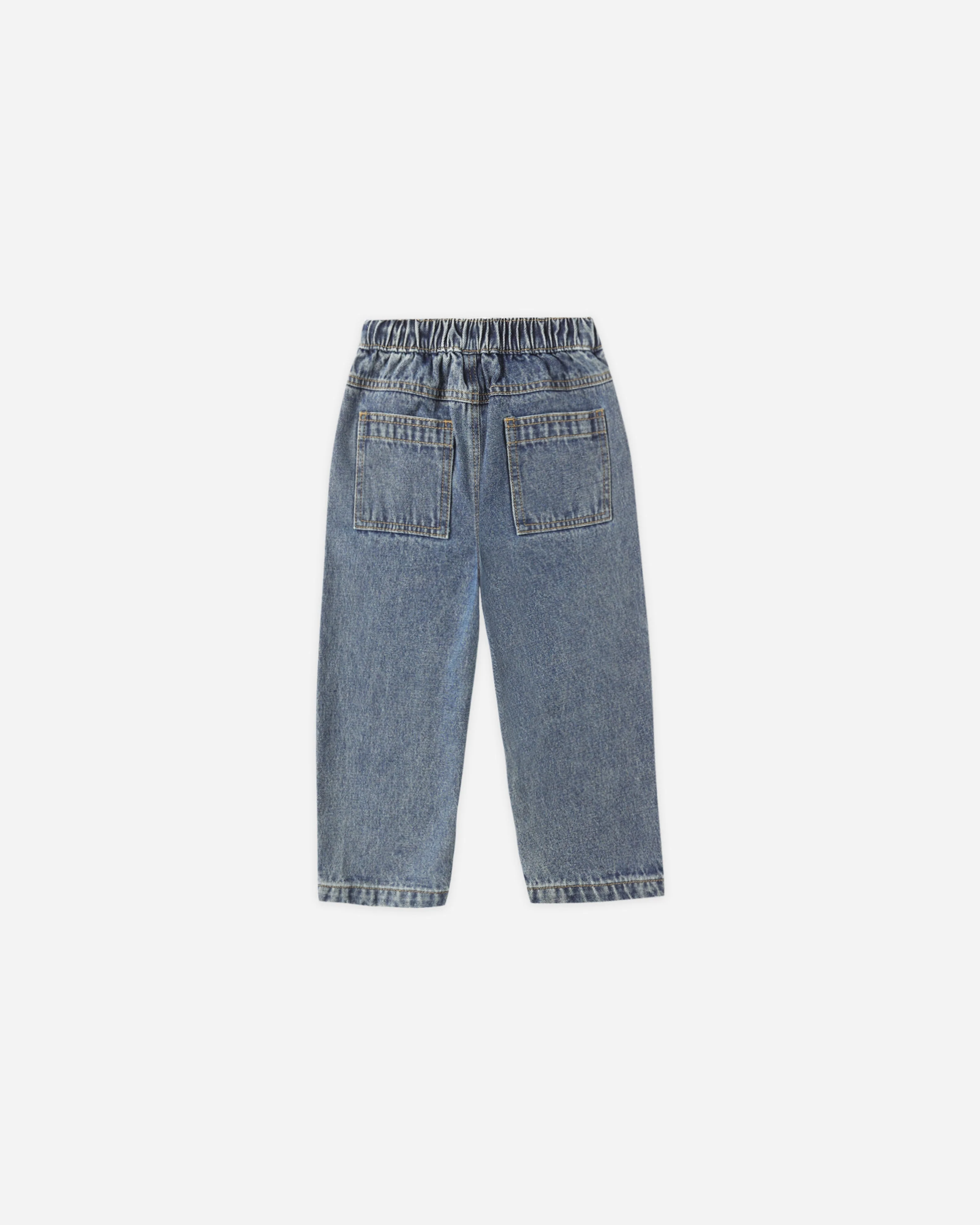 Baggy Pant || Indigo Denim - Image 2