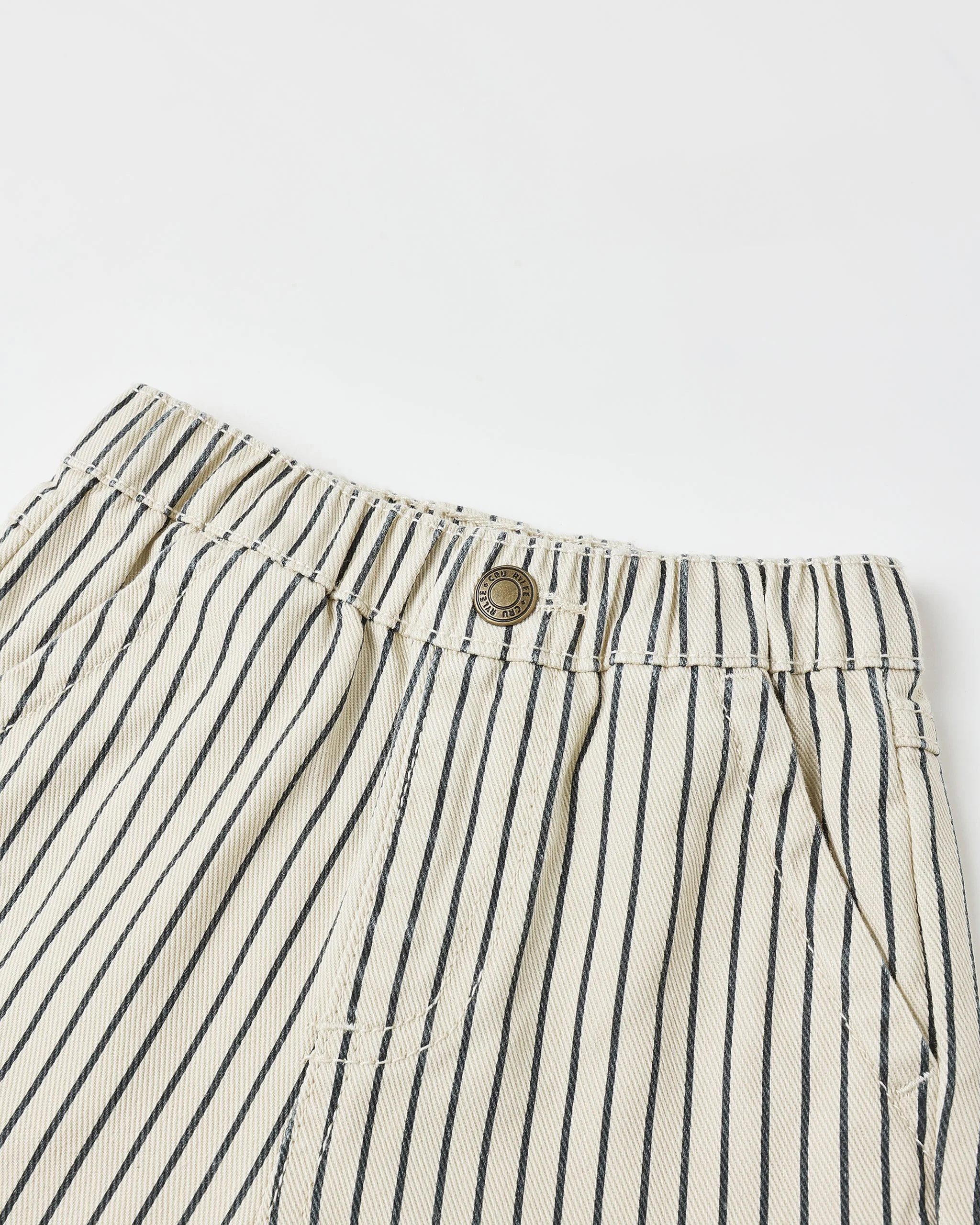 Baggy Pant || Navy Pinstripe - Image 2