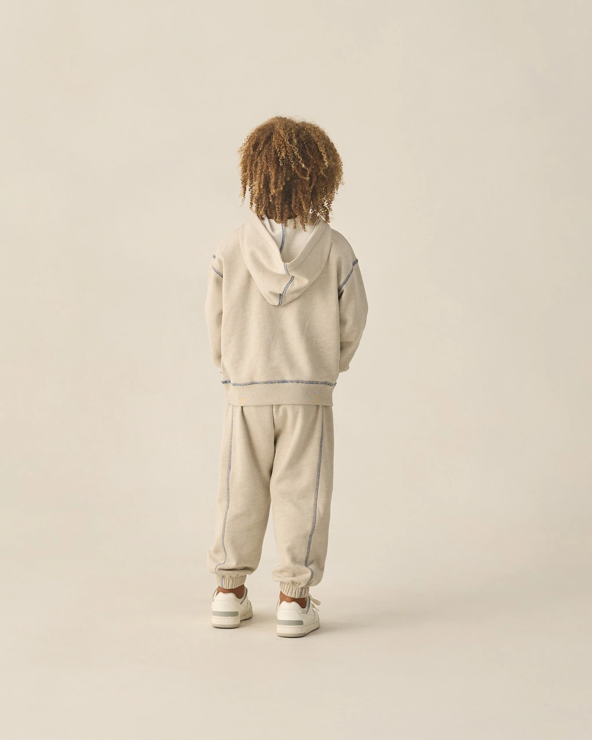 Baggy Sweatpant Heathered Oatmeal - Image 3