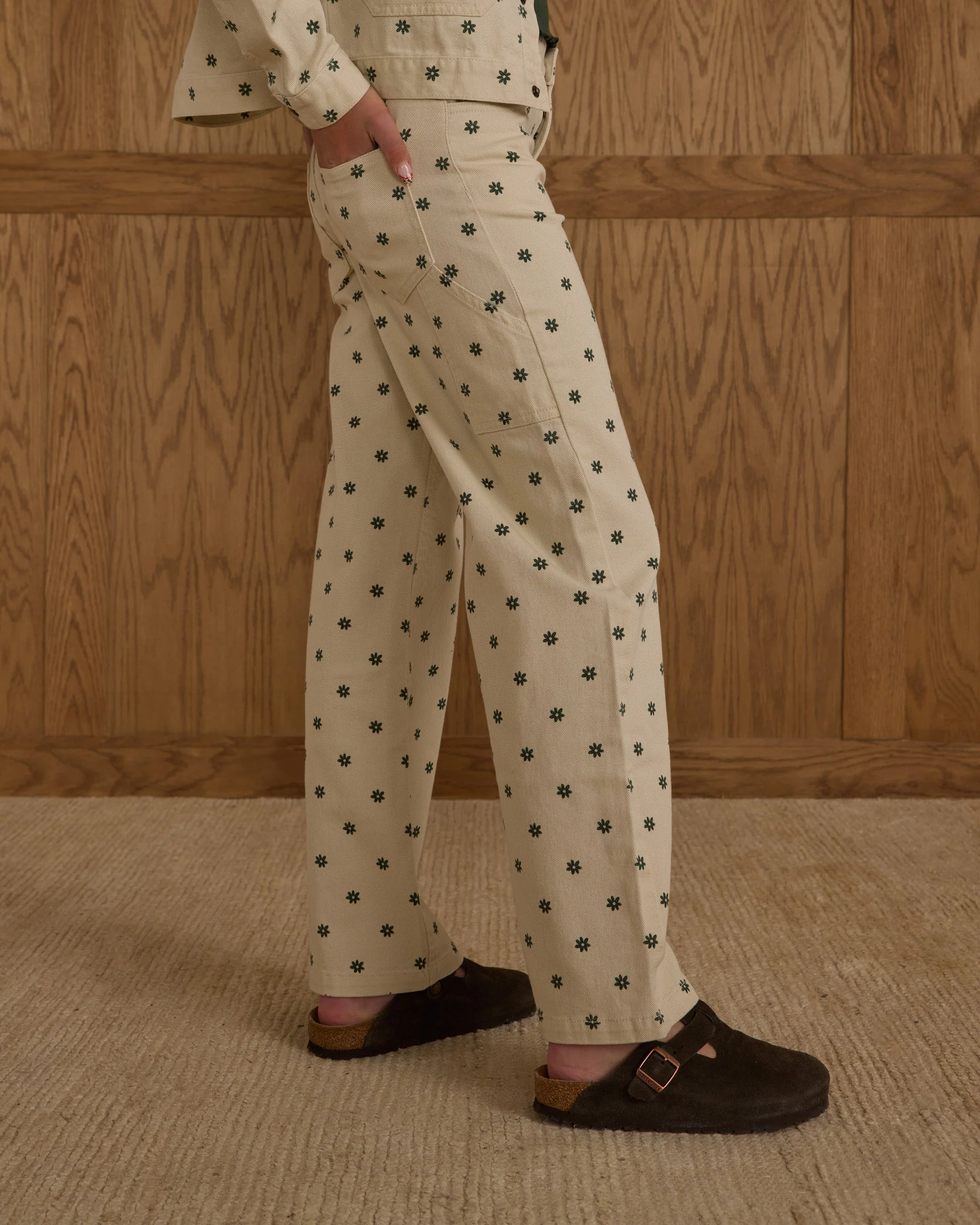 Baggy Wide Leg Denim || Mini Daisy - Image 2
