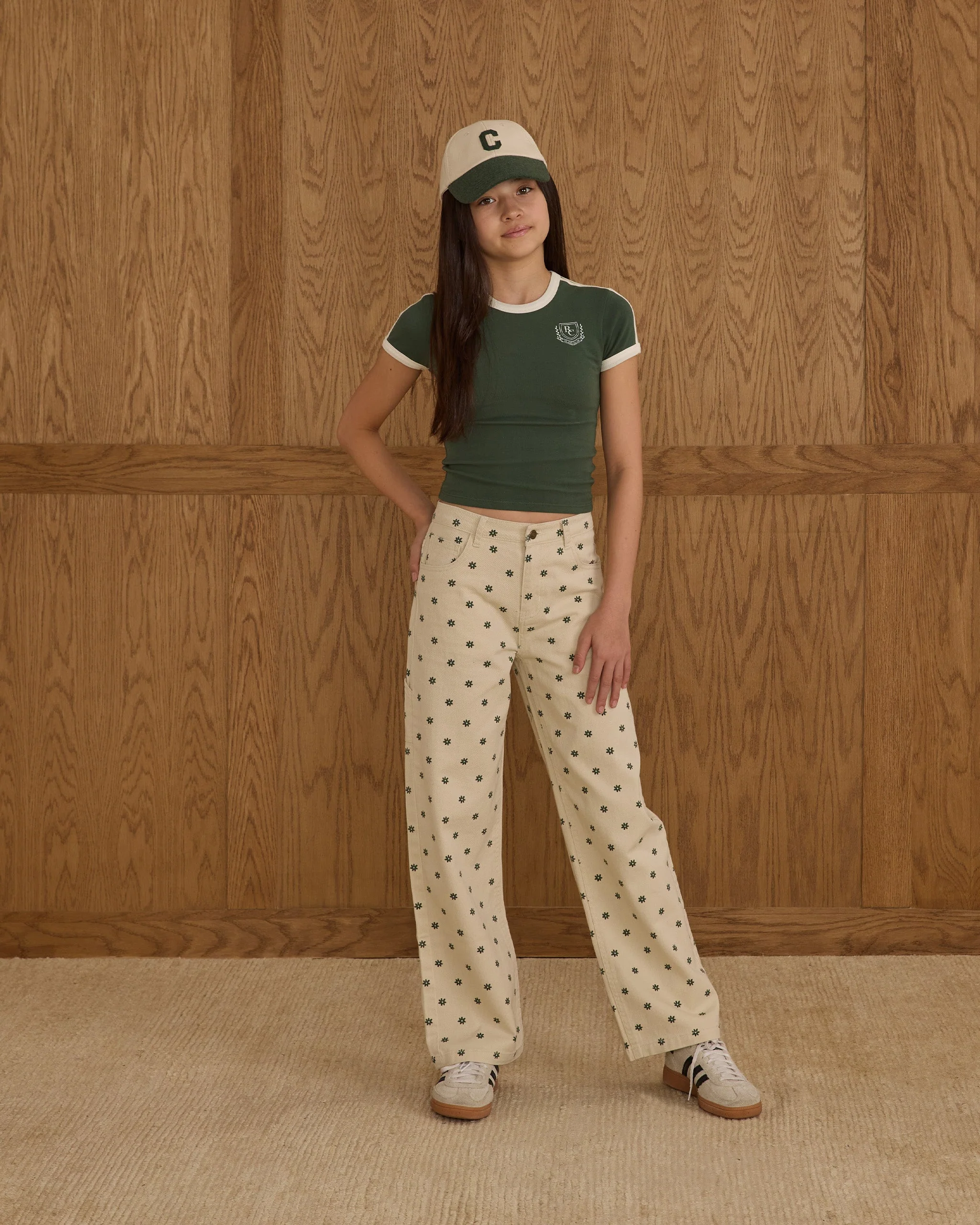 Baggy Wide Leg Denim || Mini Daisy - Image 4