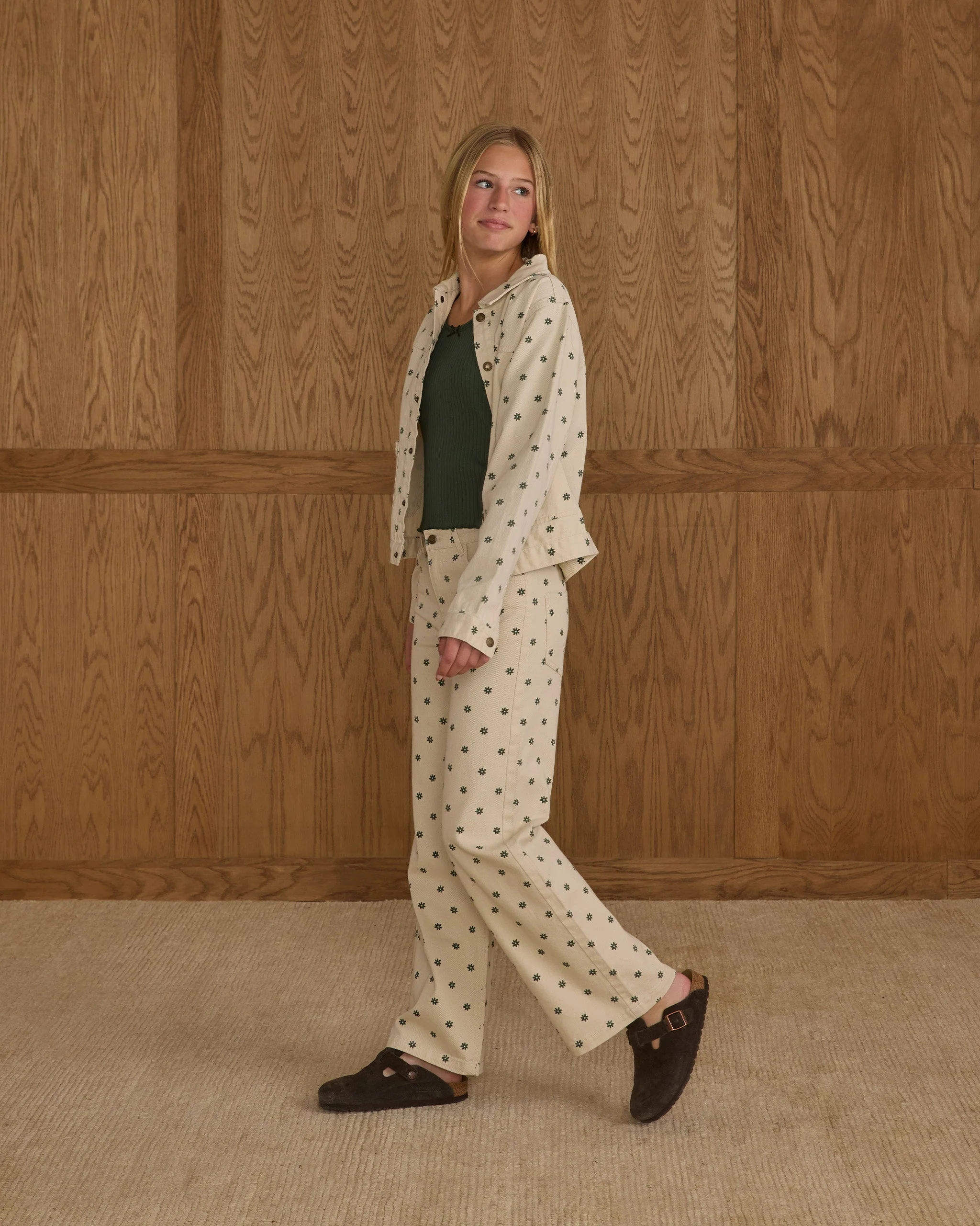 Baggy Wide Leg Denim || Mini Daisy - Image 8