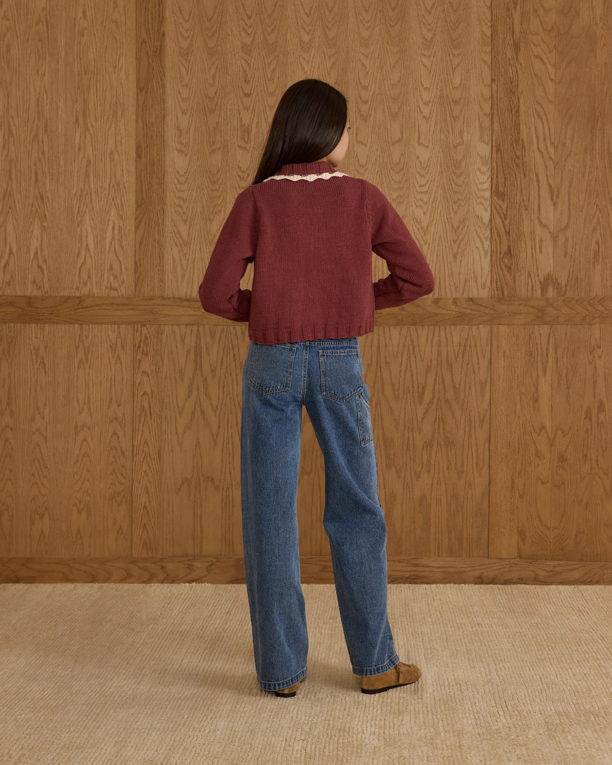 Baggy Wide Leg Pant || Indigo Denim Teen - Image 8