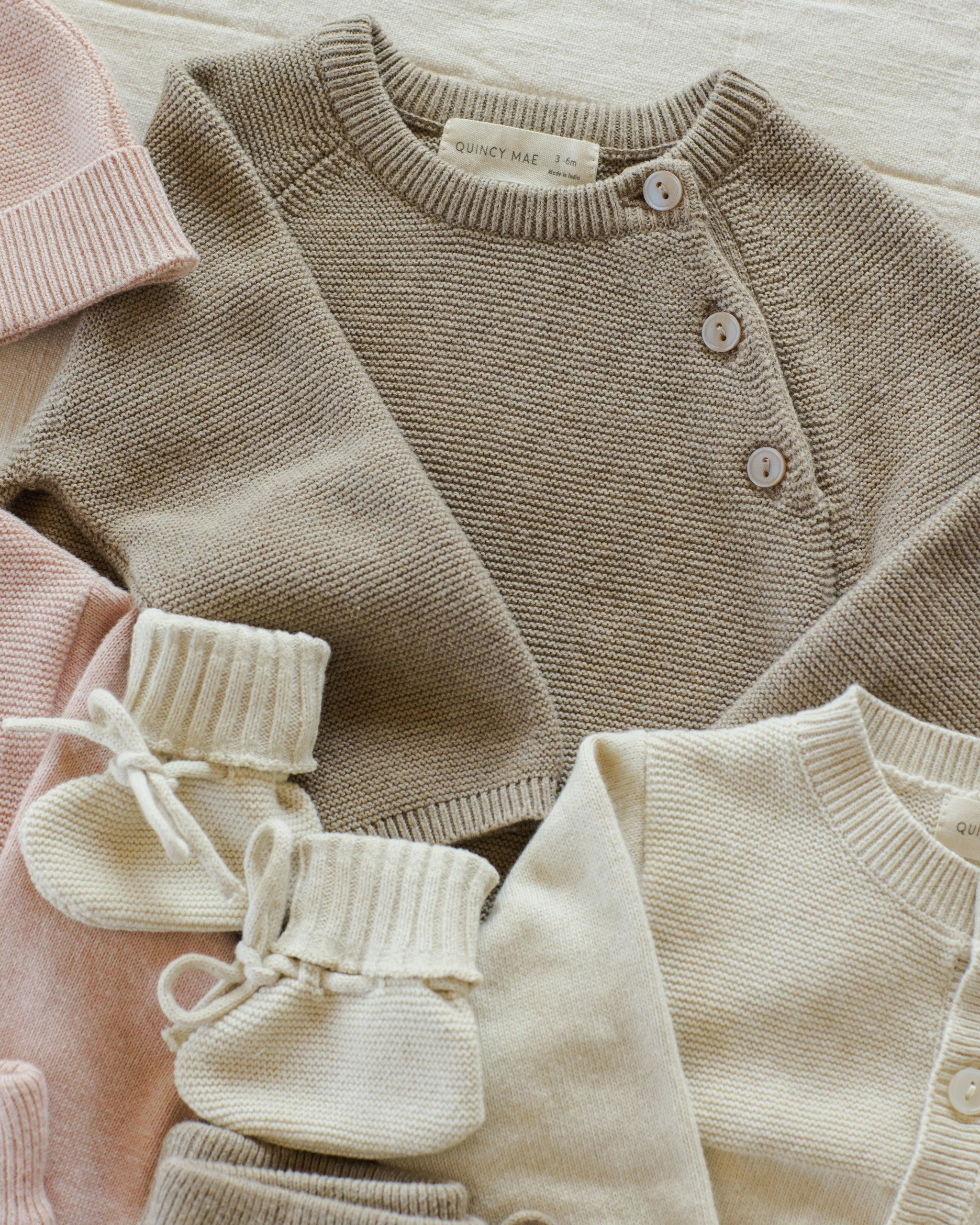 Bailey Knit Sweater || Heathered Mocha - Image 5