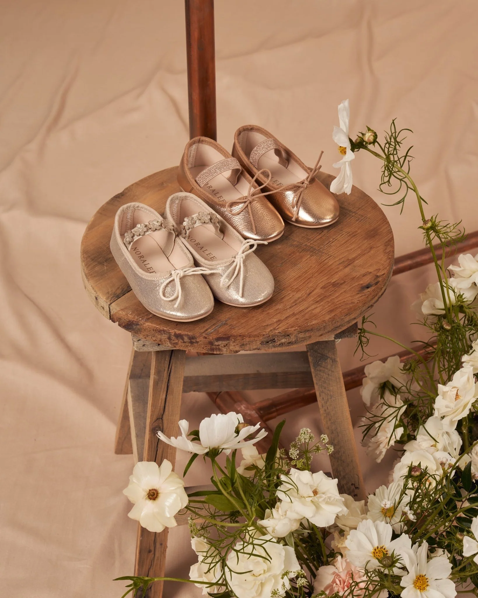 Ballet Flats || Rose Gold - Image 2