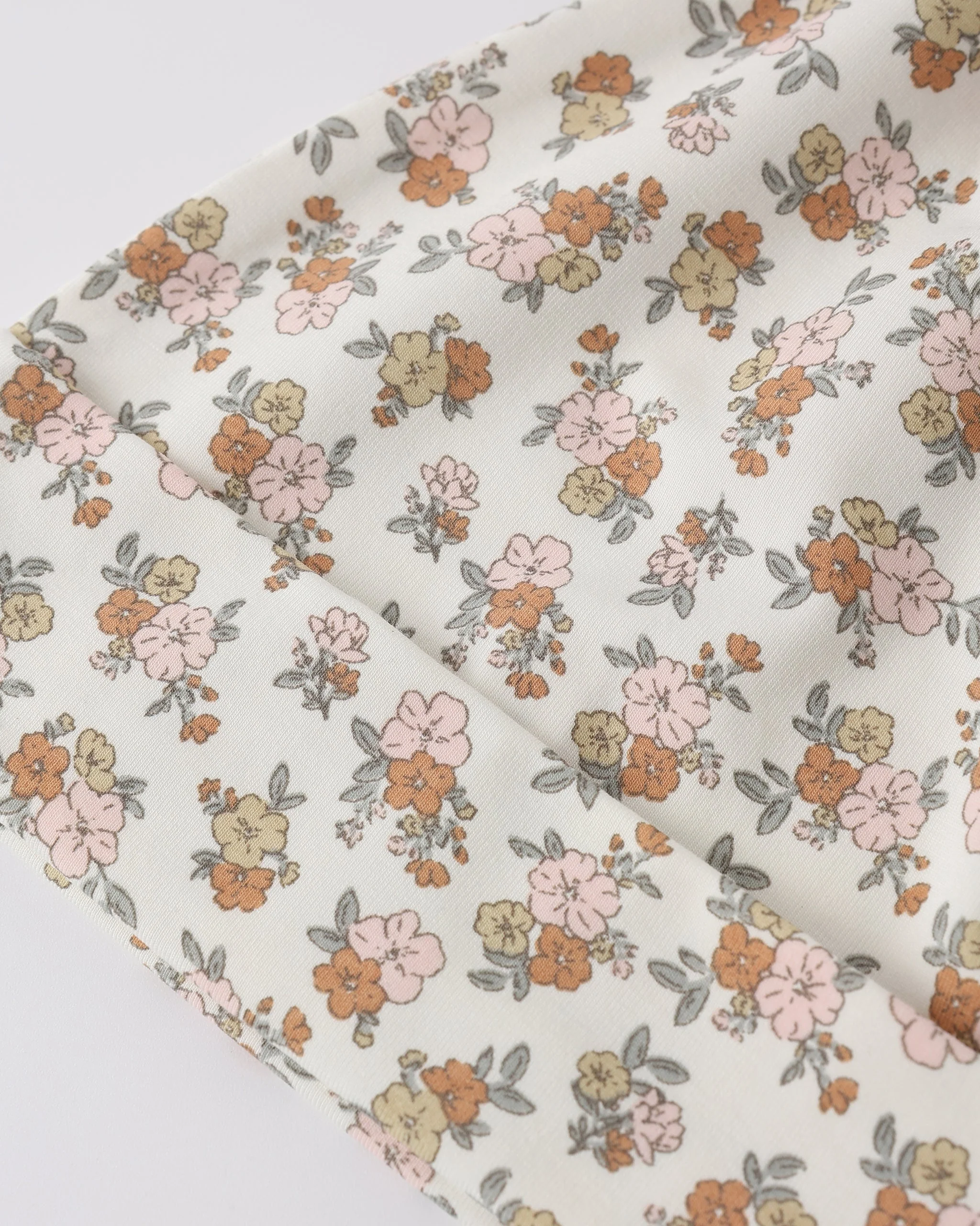 Bamboo Baby Gown + Hat Set Wildflower - Image 6