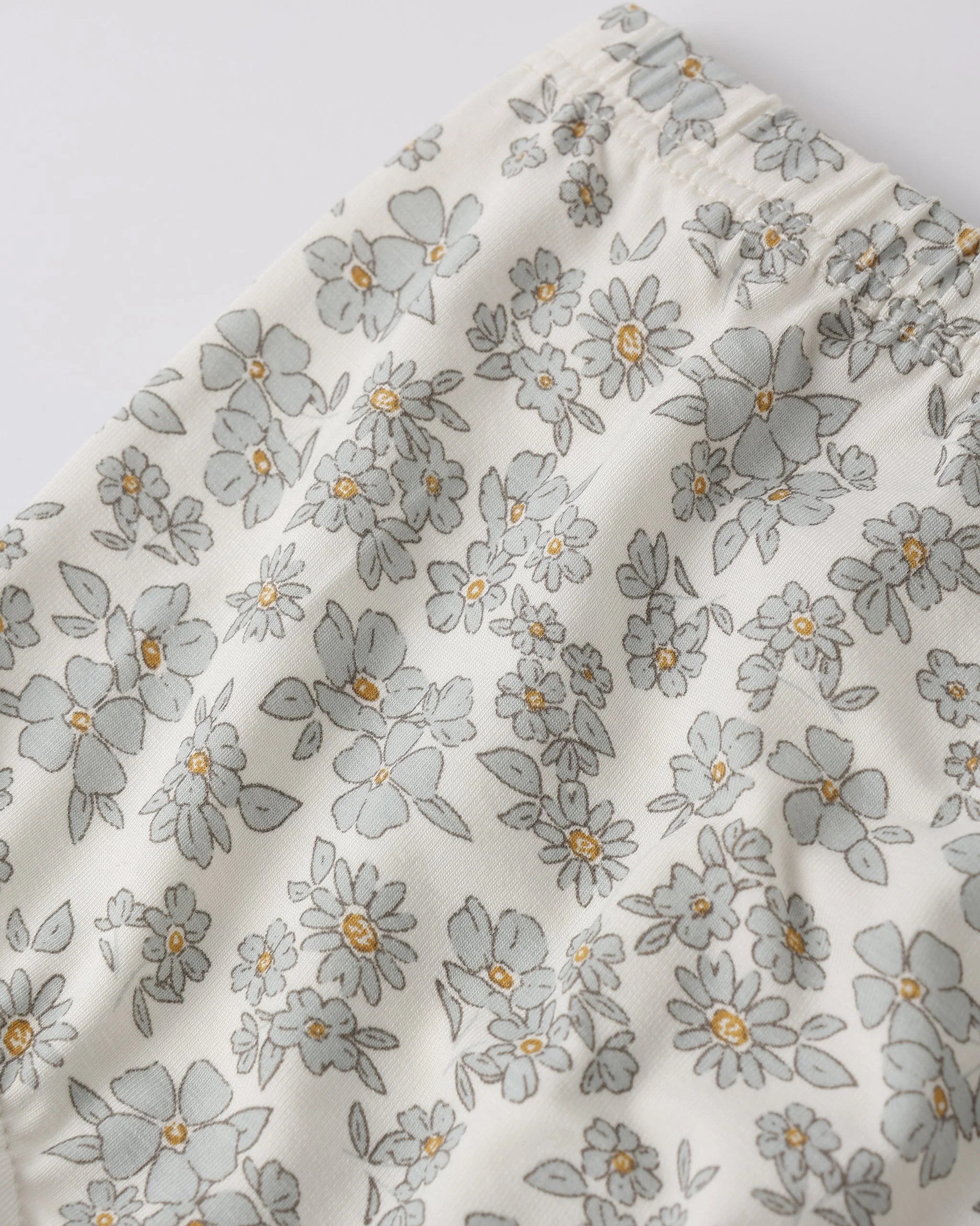 Bamboo Babydoll Dress Blue Floral - Image 7