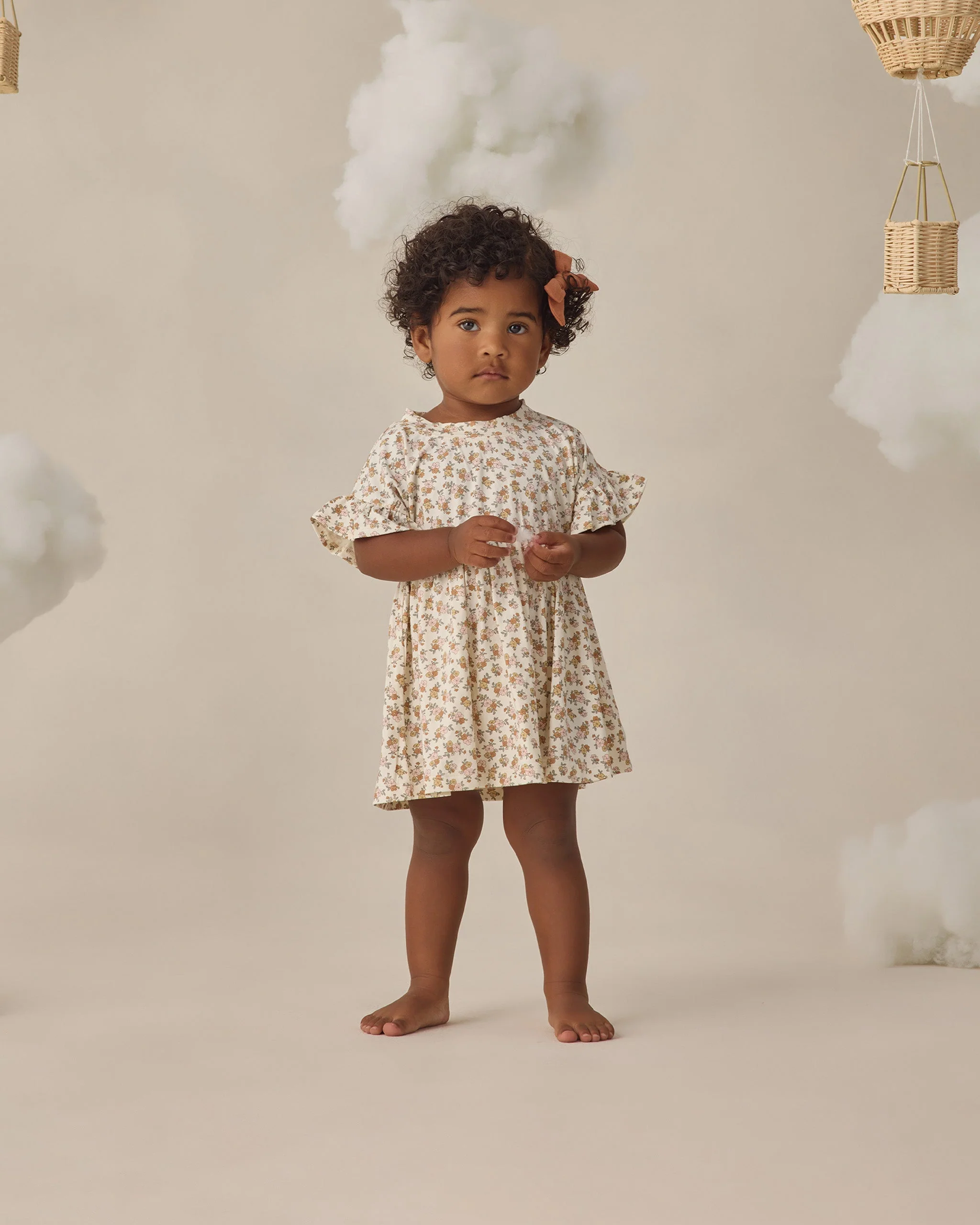Bamboo Babydoll Dress Wildflower - Image 2