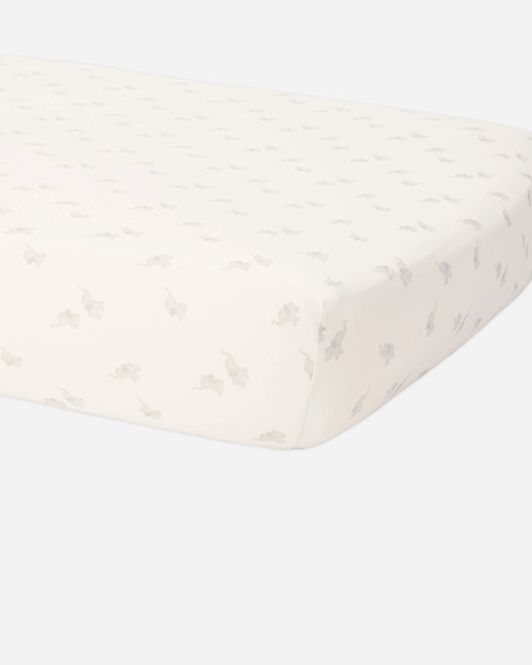 Bamboo Crib Sheet Elephants