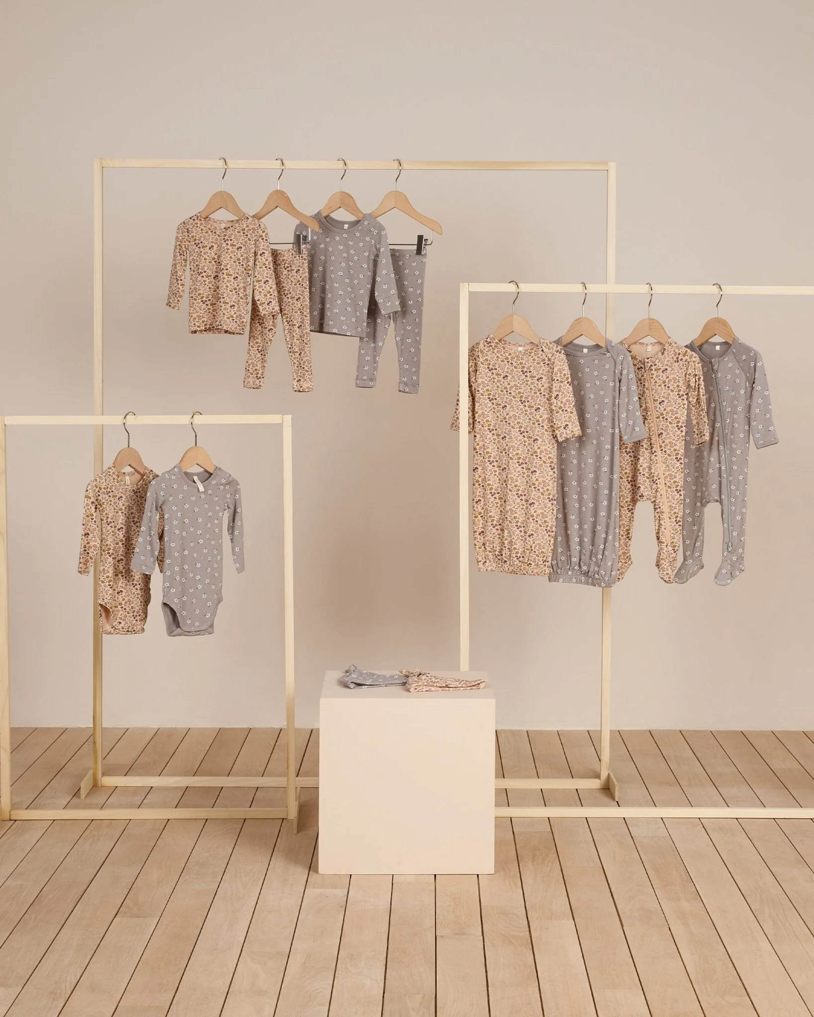 Bamboo Pajama Set || Blue Ditsy - Image 6