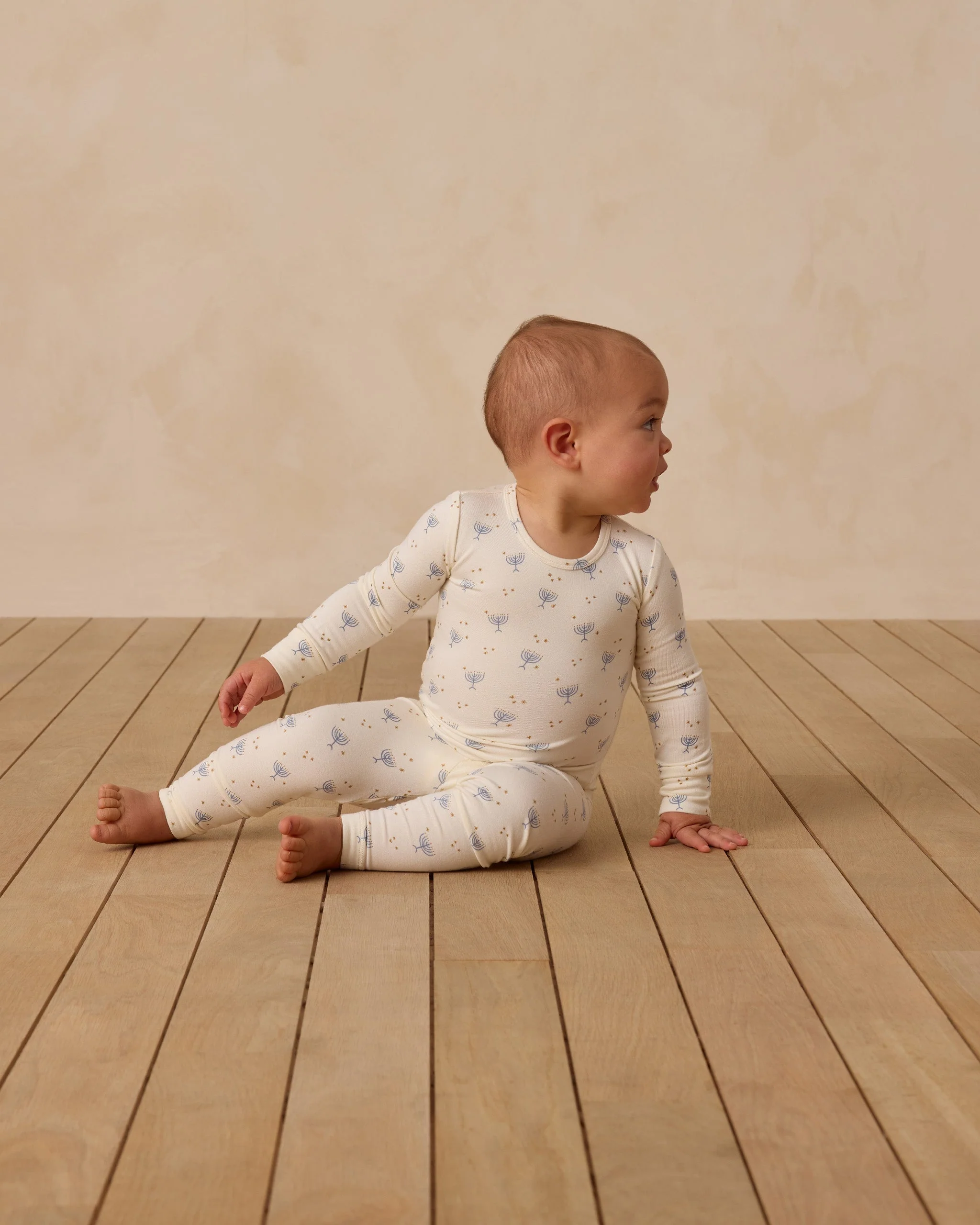 Bamboo Pajama Set || Hanukkah - Image 2