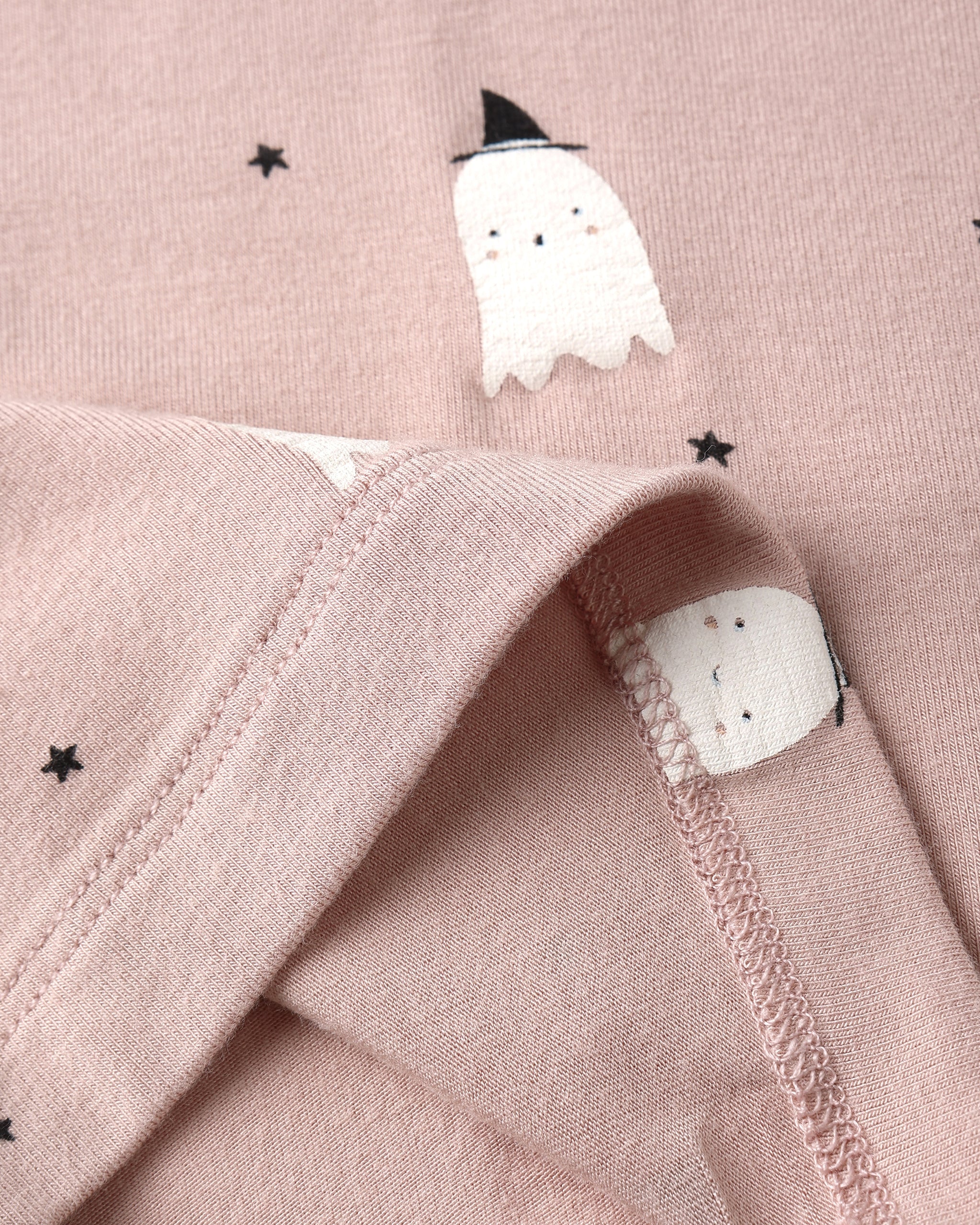 Bamboo Pajama Set || Pink Ghosts - Image 5